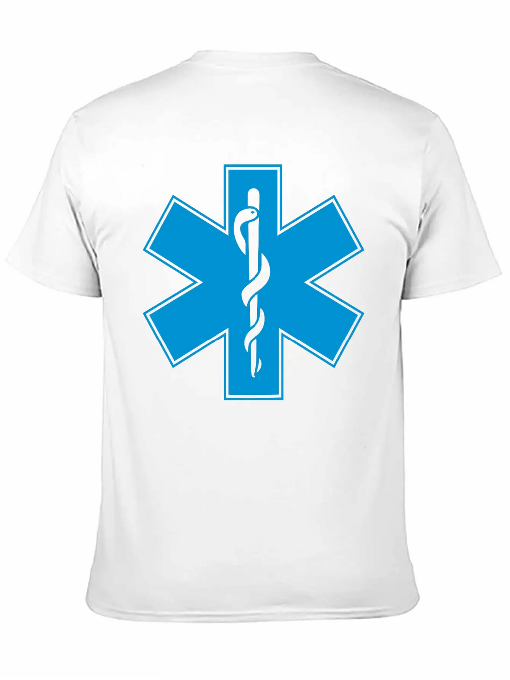 Star Of Life Unisex Short Sleeve Soft Cotton T-Shirt – Casual Everyday Wear