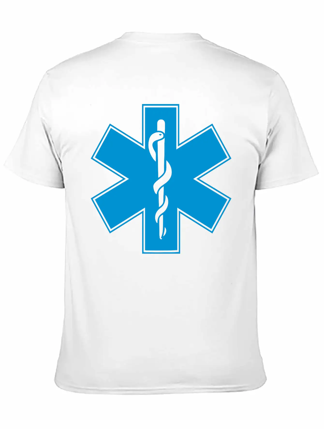 Star Of Life Unisex Short Sleeve Soft Cotton T-Shirt – Casual Everyday Wear