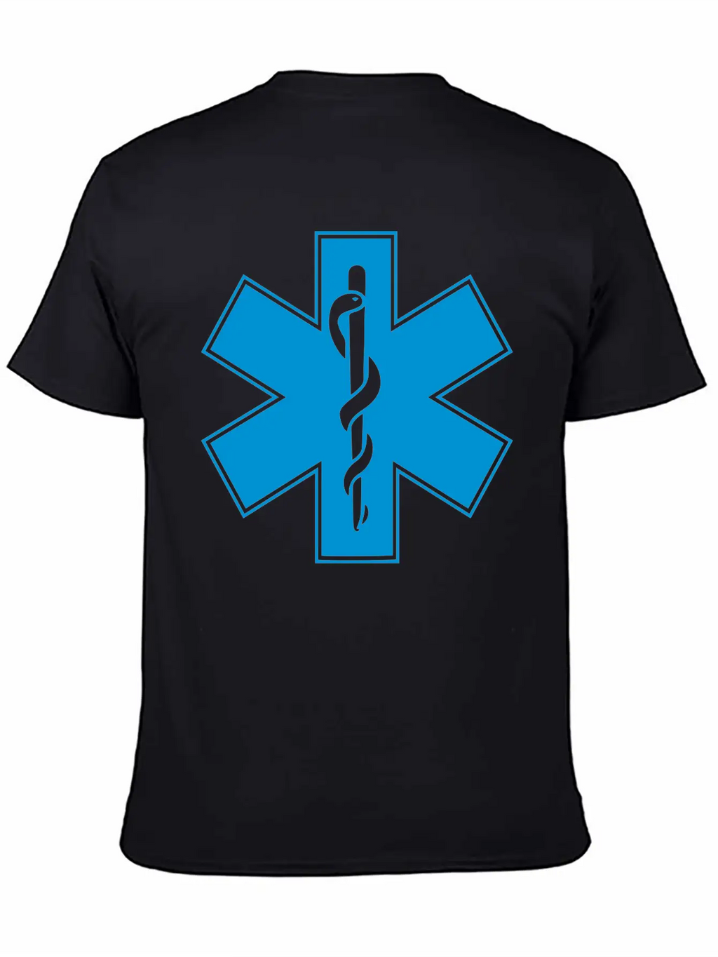 Star Of Life Unisex Short Sleeve Soft Cotton T-Shirt – Casual Everyday Wear