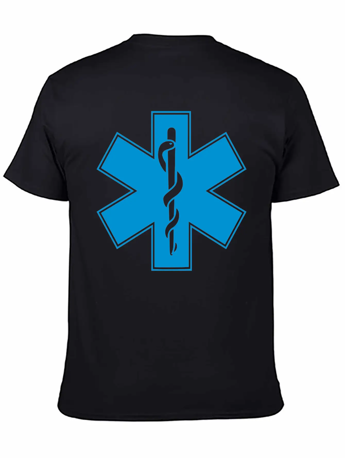 Star Of Life Unisex Short Sleeve Soft Cotton T-Shirt – Casual Everyday Wear