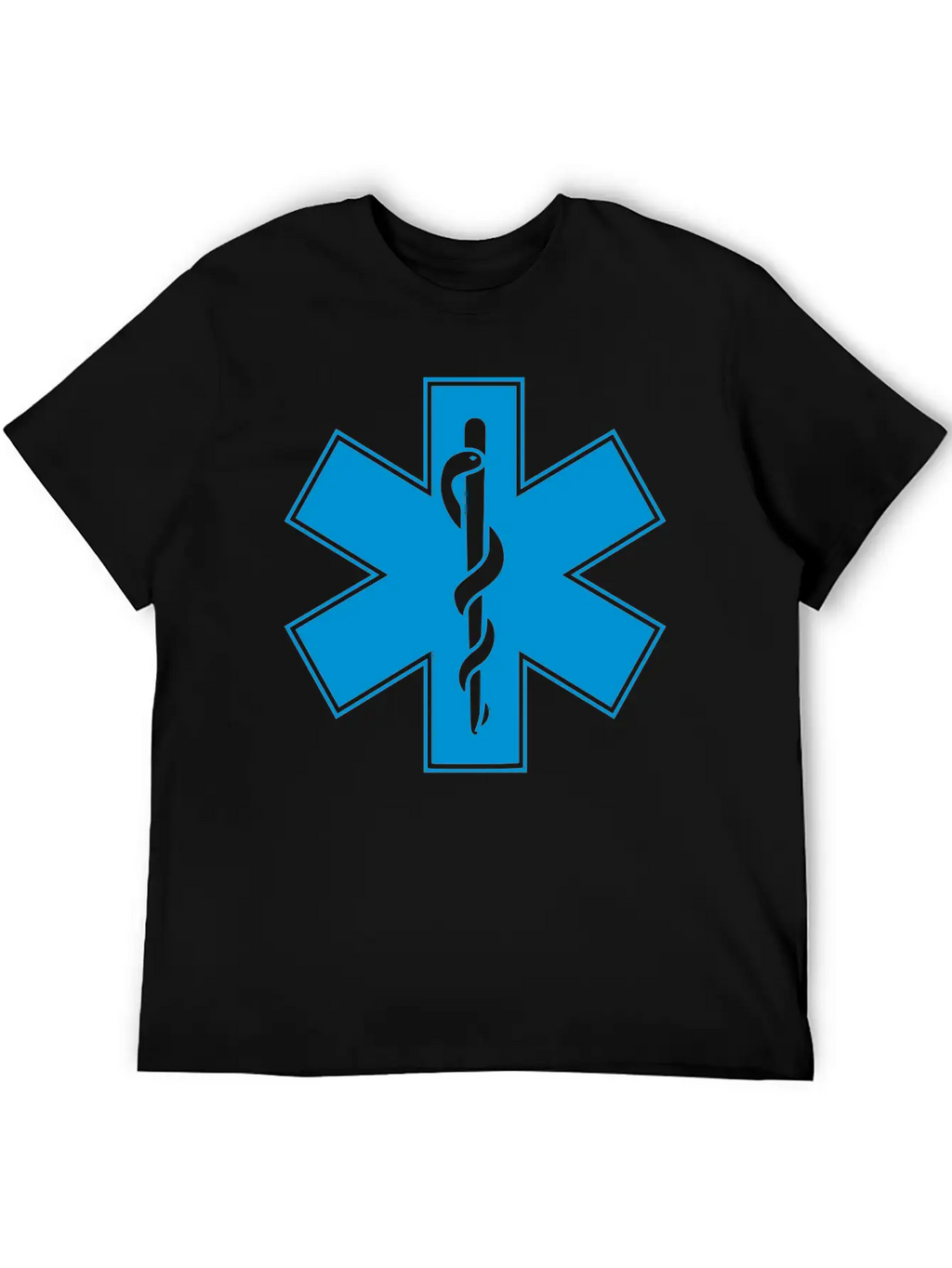Star Of Life Unisex Short Sleeve Soft Cotton T-Shirt – Casual Everyday Wear