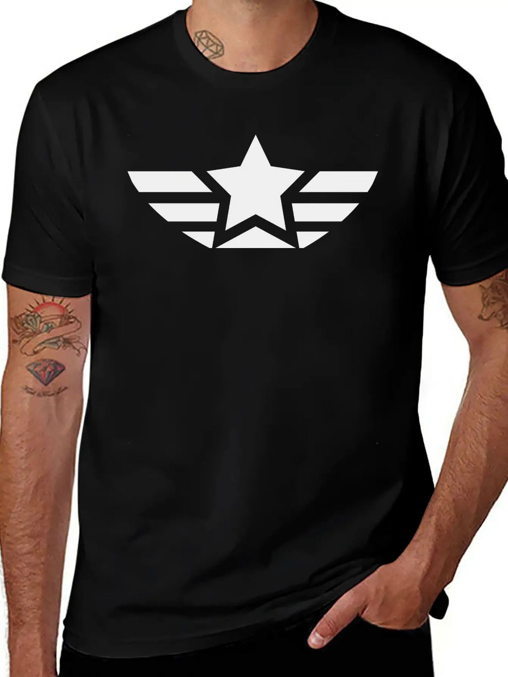 Star Unisex Casual T-Shirt – Clean Design For Daily Comfort