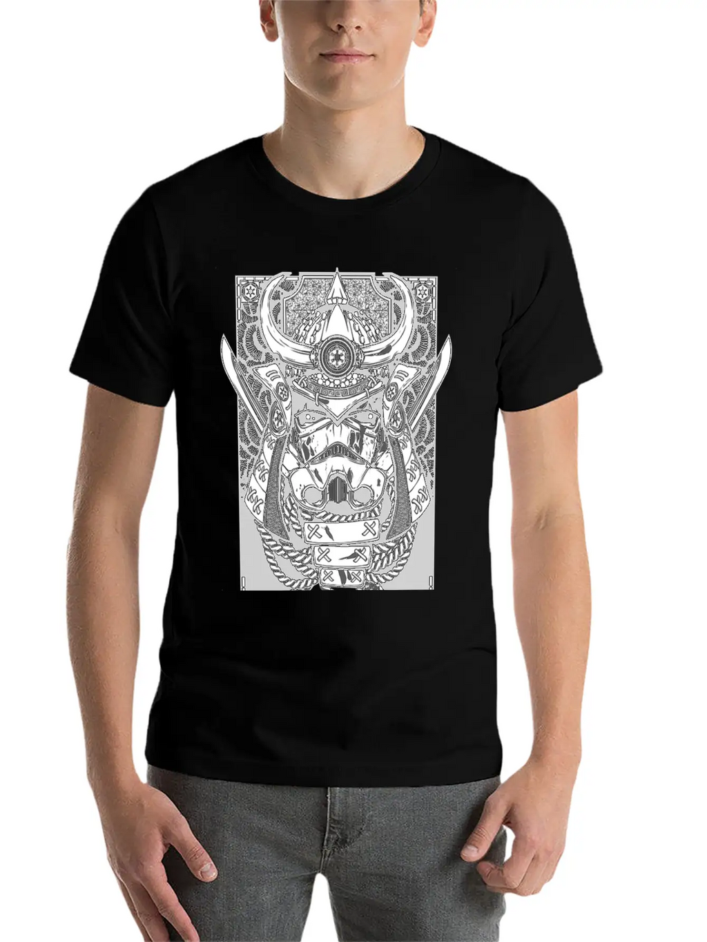 Star Wars Samurai Trooper T-shirt Unisex Short Sleeve Soft Cotton T-Shirt – Casual Everyday Wear