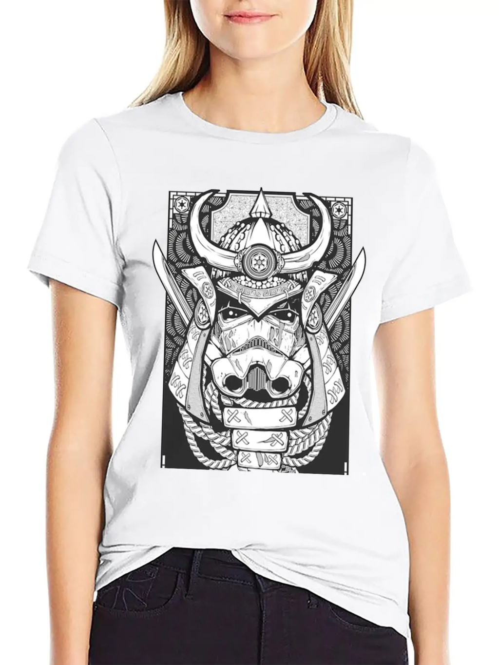 Star Wars Samurai Trooper T-shirt Unisex Short Sleeve Soft Cotton T-Shirt – Casual Everyday Wear