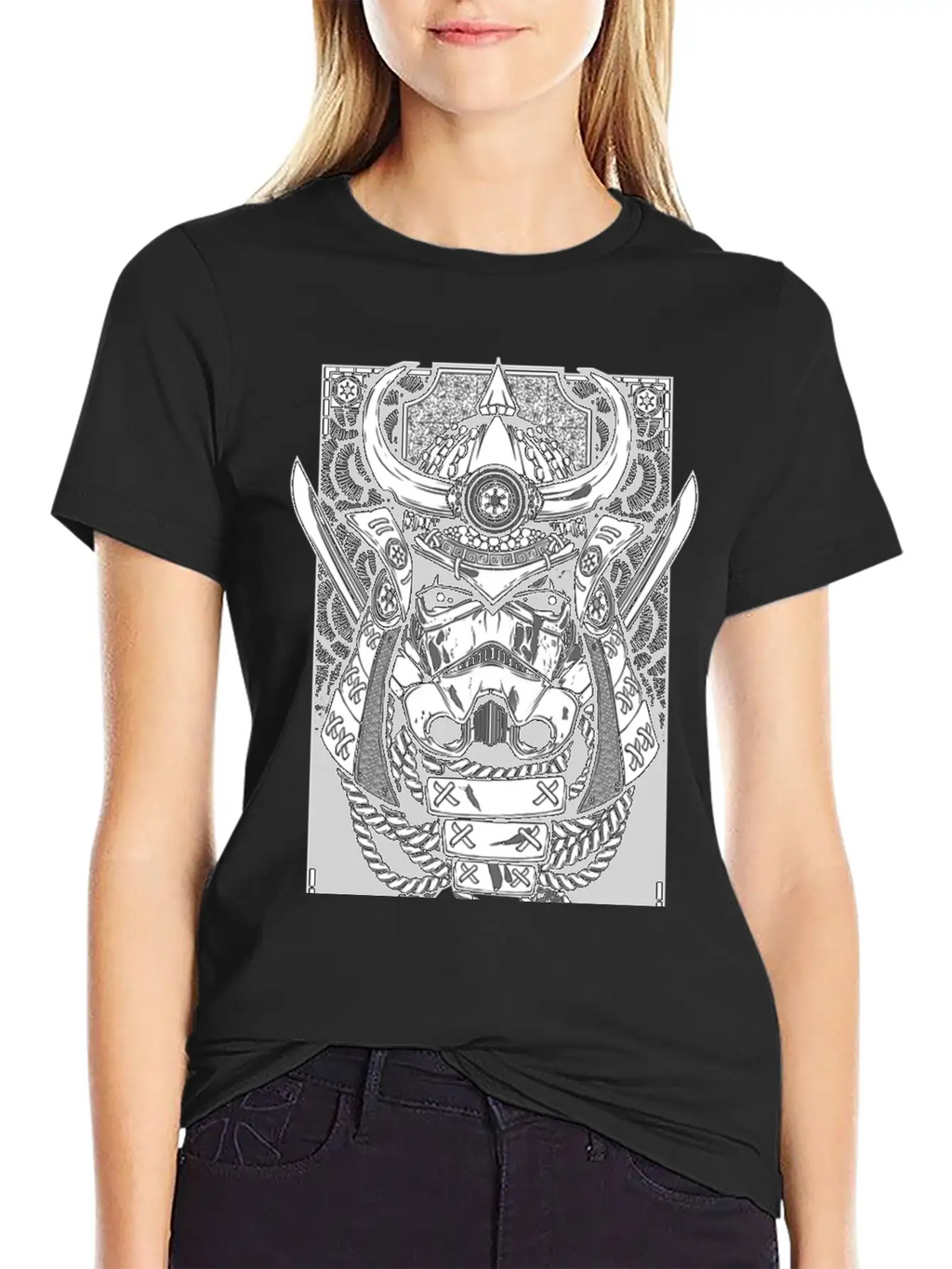 Star Wars Samurai Trooper T-shirt Unisex Short Sleeve Soft Cotton T-Shirt – Casual Everyday Wear