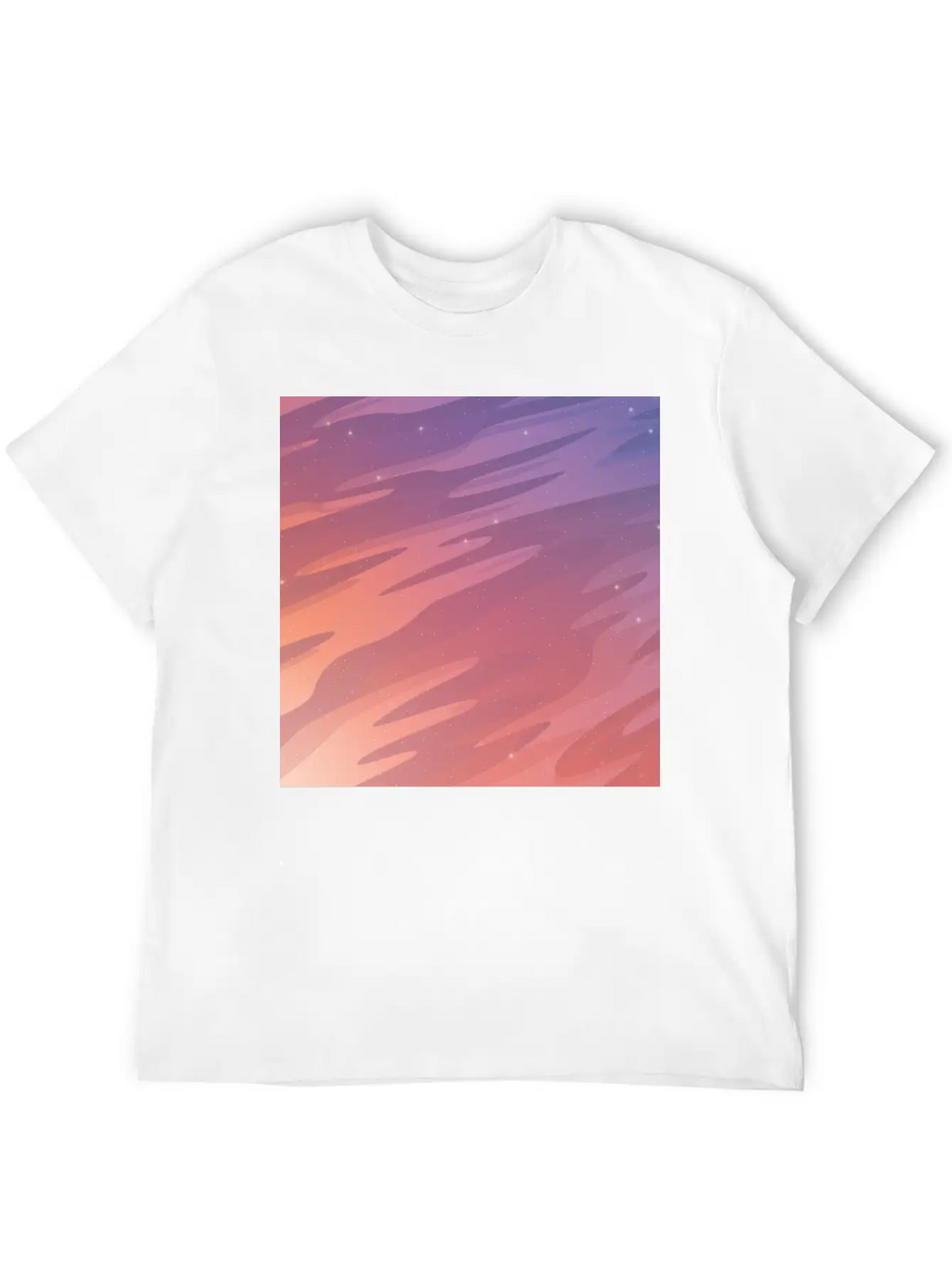 Starry Sky Stylish Everyday T-Shirt – Unisex Basic Cotton Tee