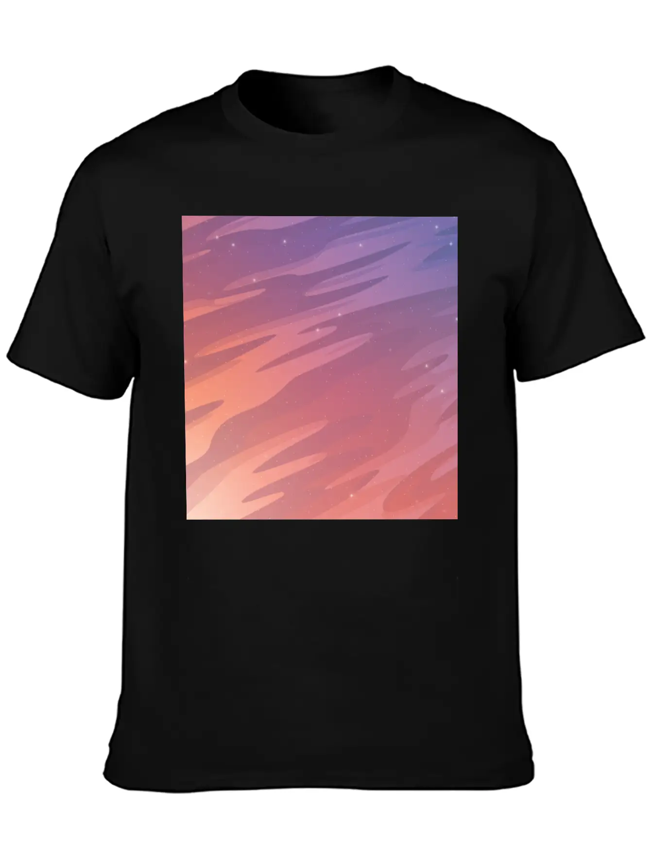 Starry Sky Stylish Everyday T-Shirt – Unisex Basic Cotton Tee