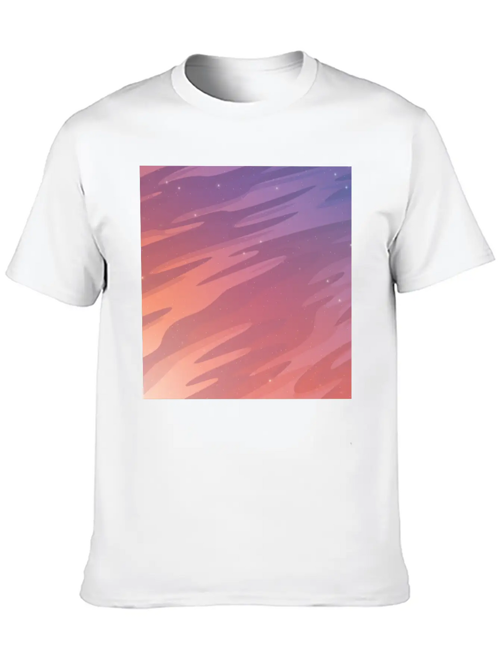 Starry Sky Stylish Everyday T-Shirt – Unisex Basic Cotton Tee