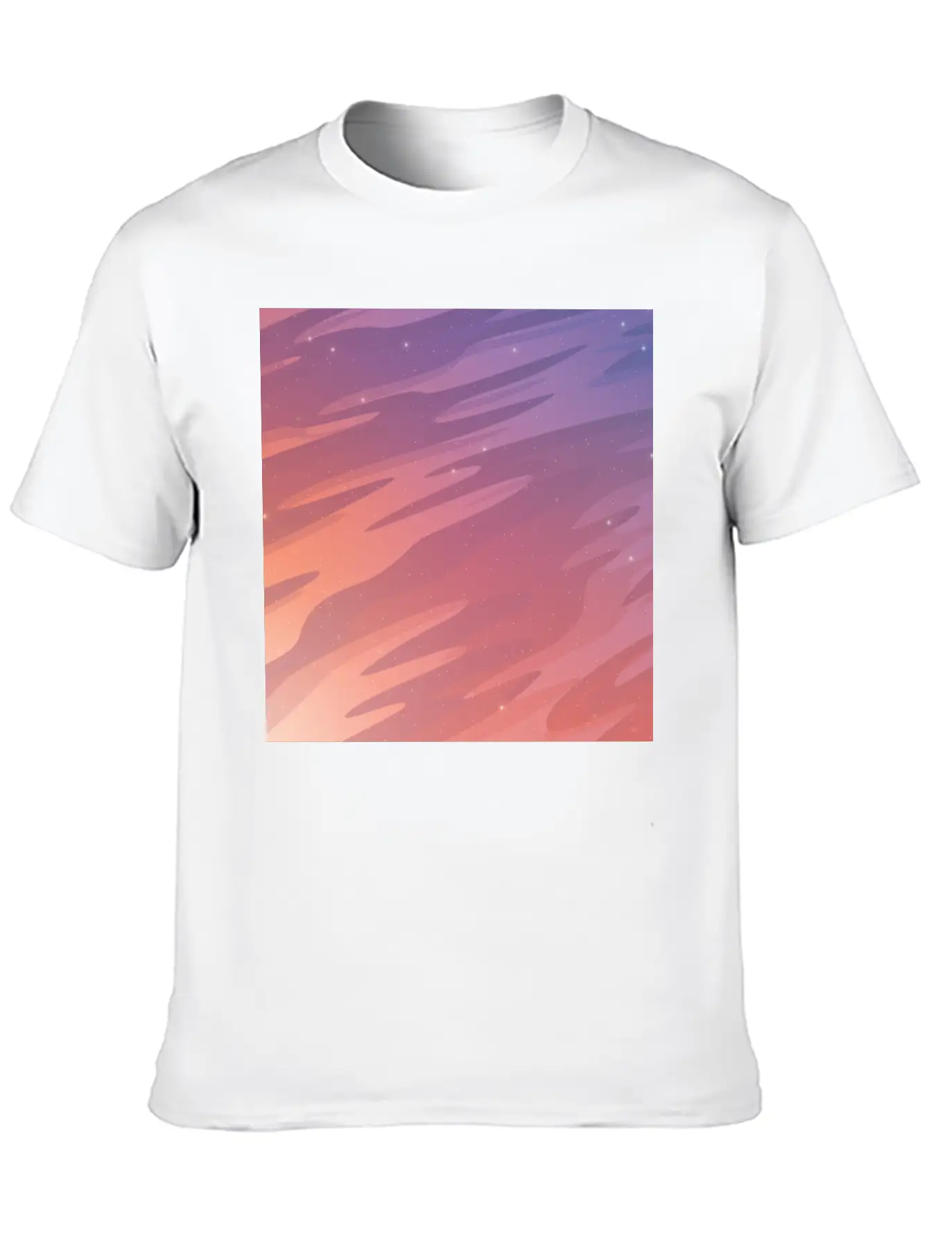 Starry Sky Stylish Everyday T-Shirt – Unisex Basic Cotton Tee