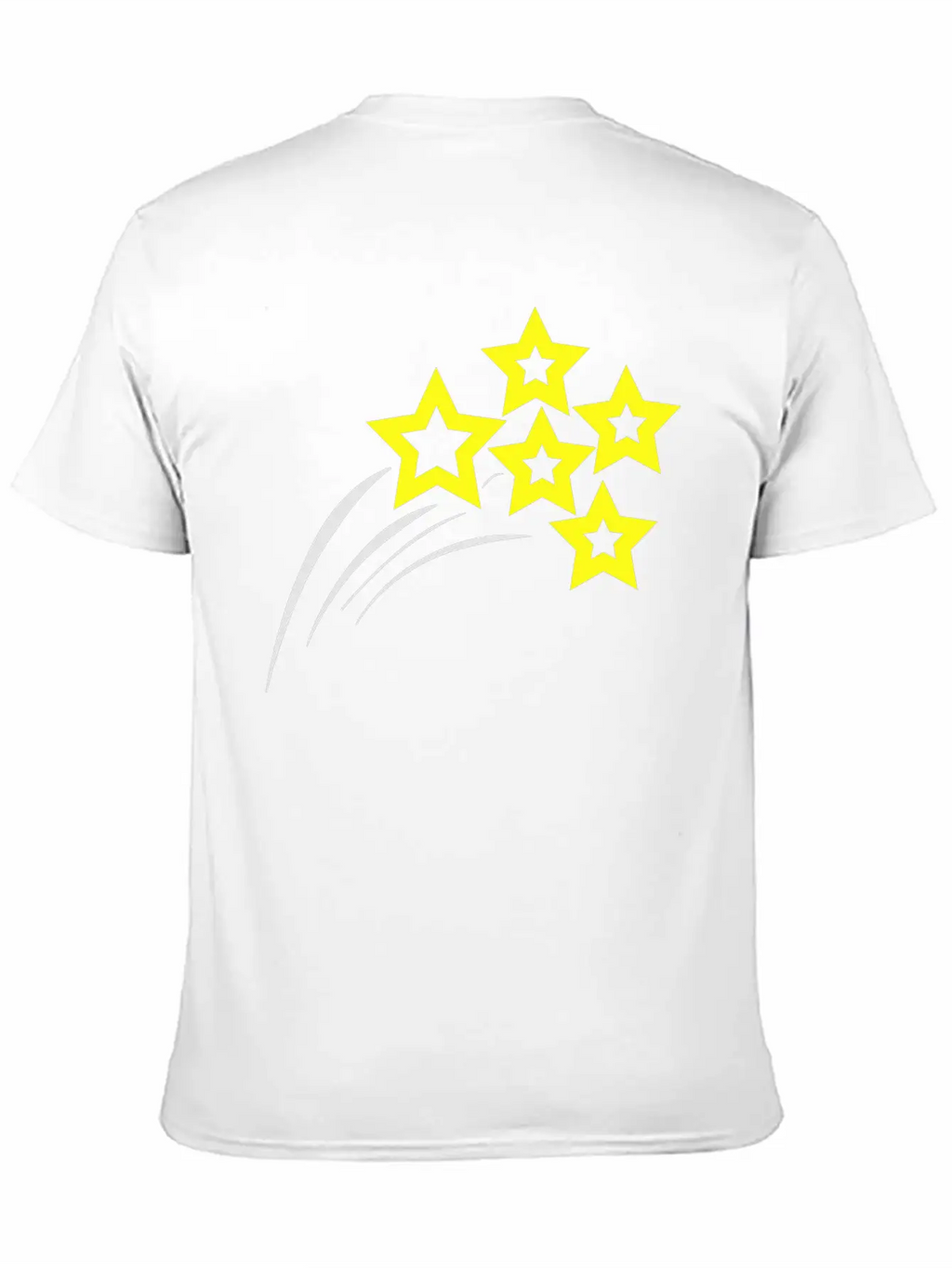 Starry Streak 001 Unisex Short Sleeve Soft Cotton T-Shirt – Casual Everyday Wear