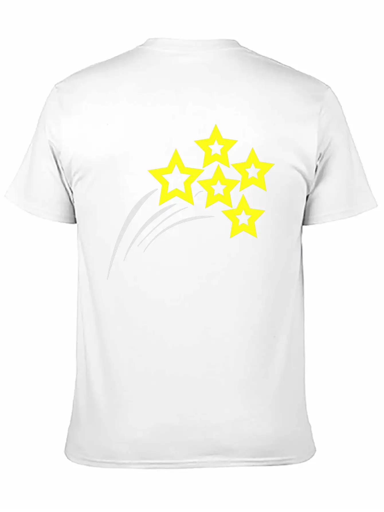 Starry Streak 001 Unisex Short Sleeve Soft Cotton T-Shirt – Casual Everyday Wear