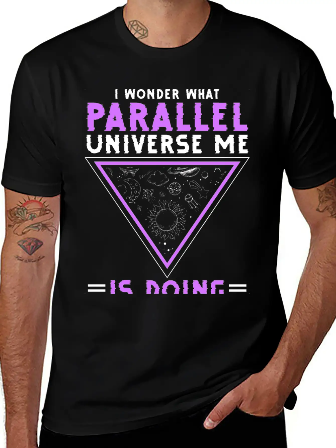 Stars Astronomy Ufo Mars Unisex Casual T-Shirt – Clean Design For Daily Comfort