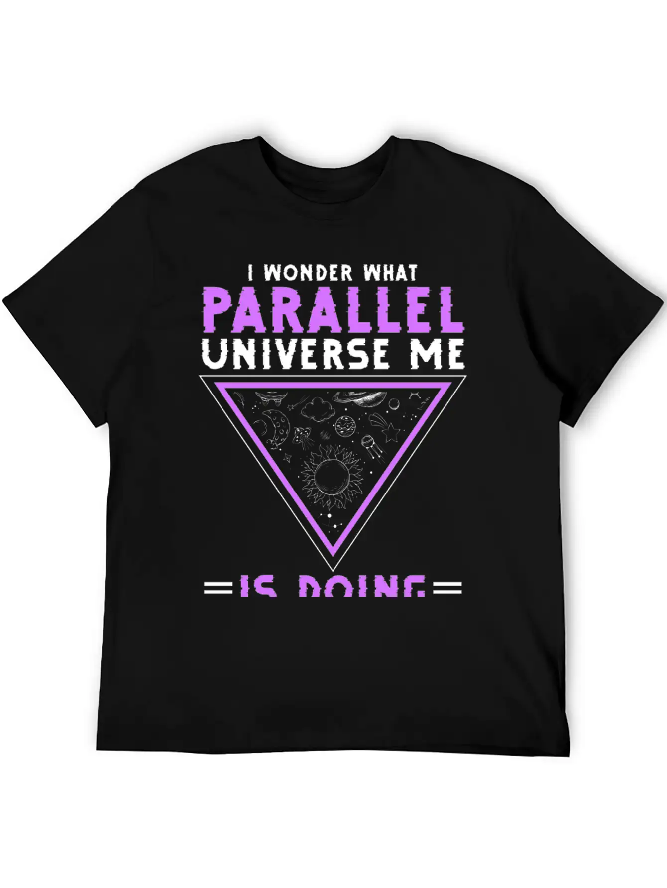 Stars Astronomy Ufo Mars Unisex Casual T-Shirt – Clean Design For Daily Comfort