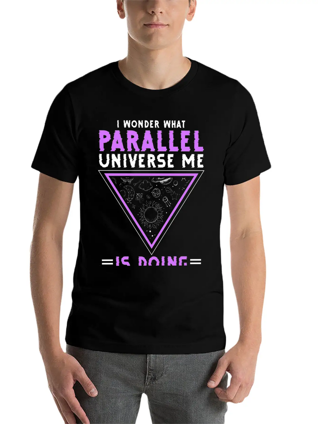 Stars Astronomy Ufo Mars Unisex Casual T-Shirt – Clean Design For Daily Comfort