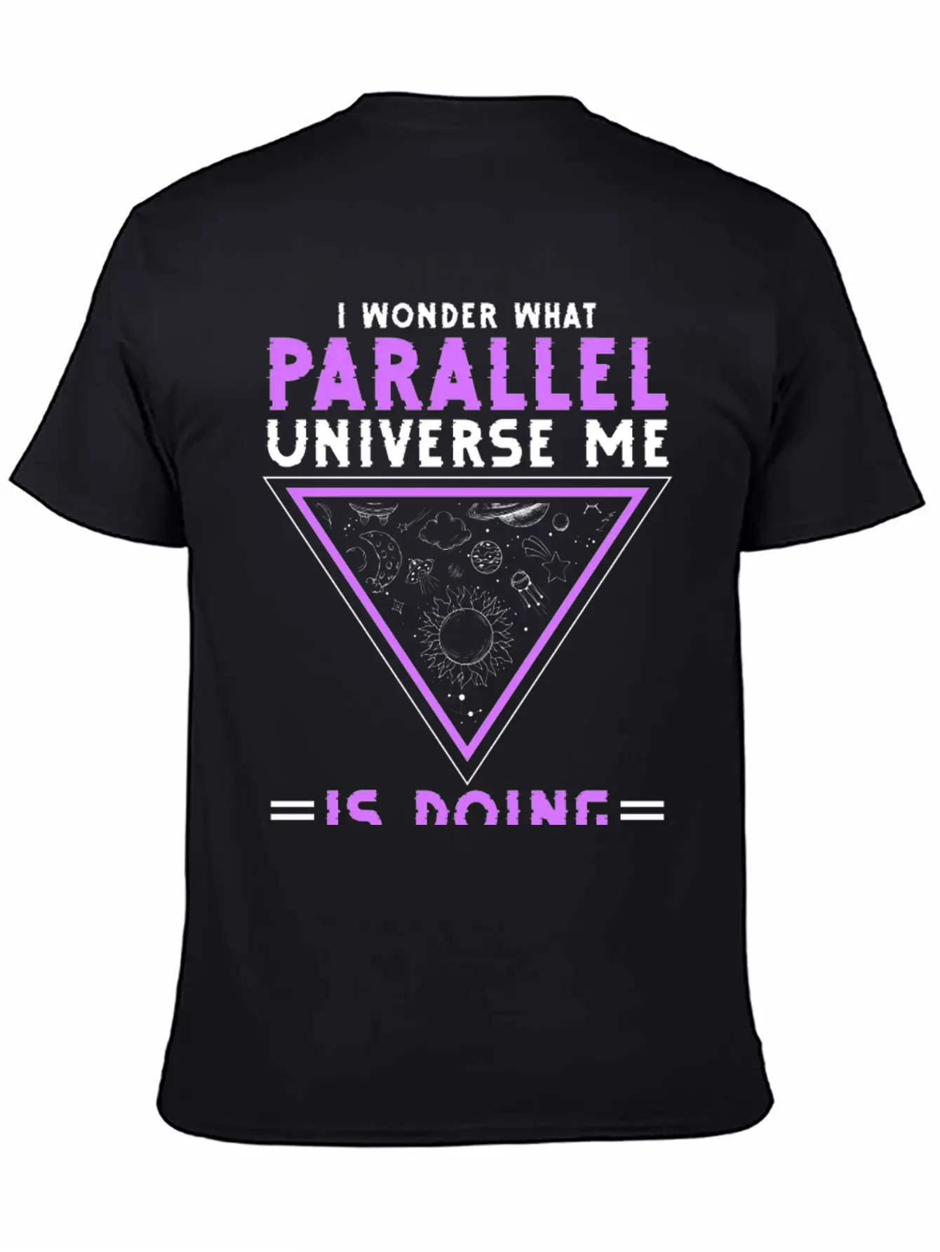 Stars Astronomy Ufo Mars Unisex Casual T-Shirt – Clean Design For Daily Comfort