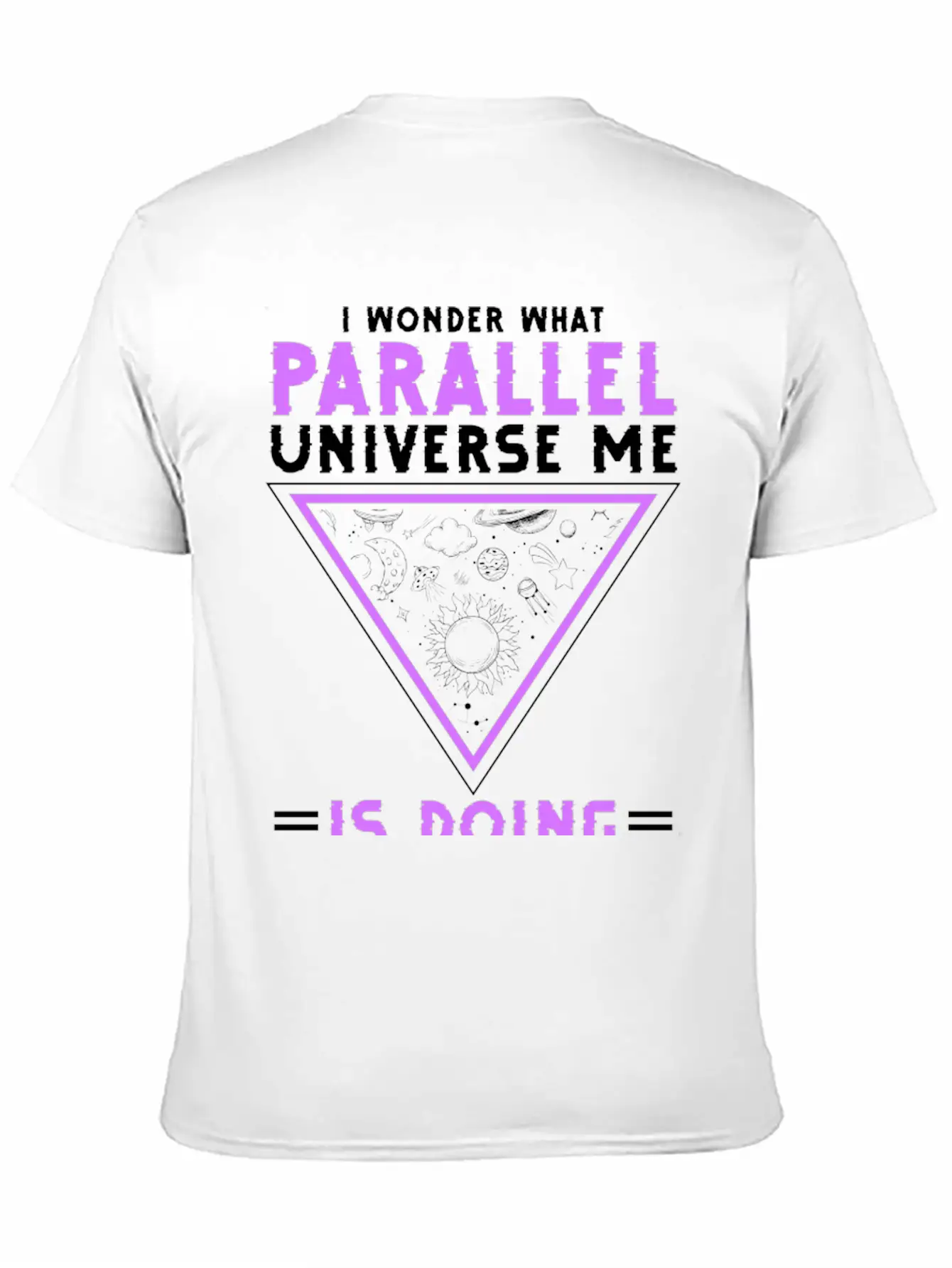 Stars Astronomy Ufo Mars Unisex Casual T-Shirt – Clean Design For Daily Comfort