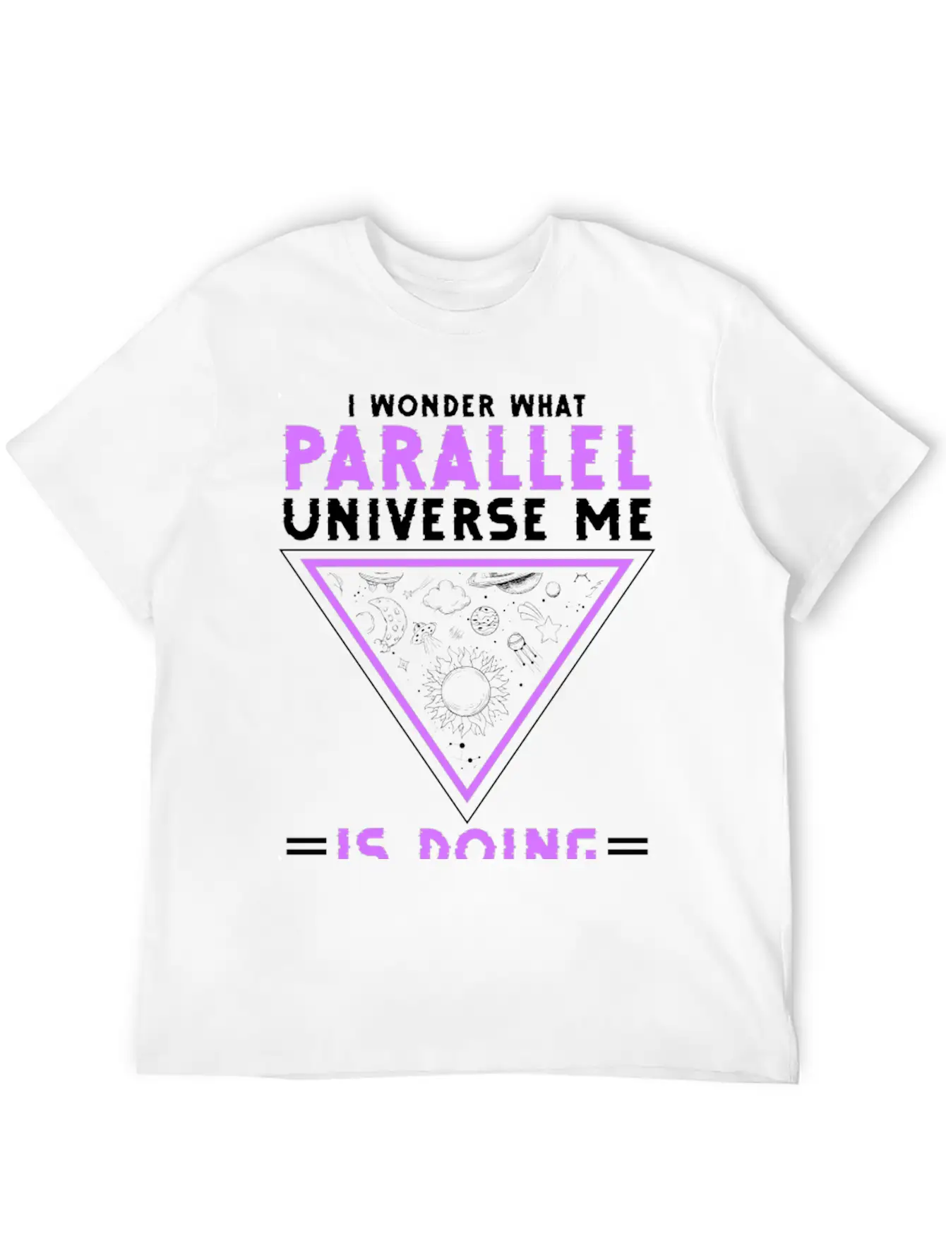 Stars Astronomy Ufo Mars Unisex Casual T-Shirt – Clean Design For Daily Comfort