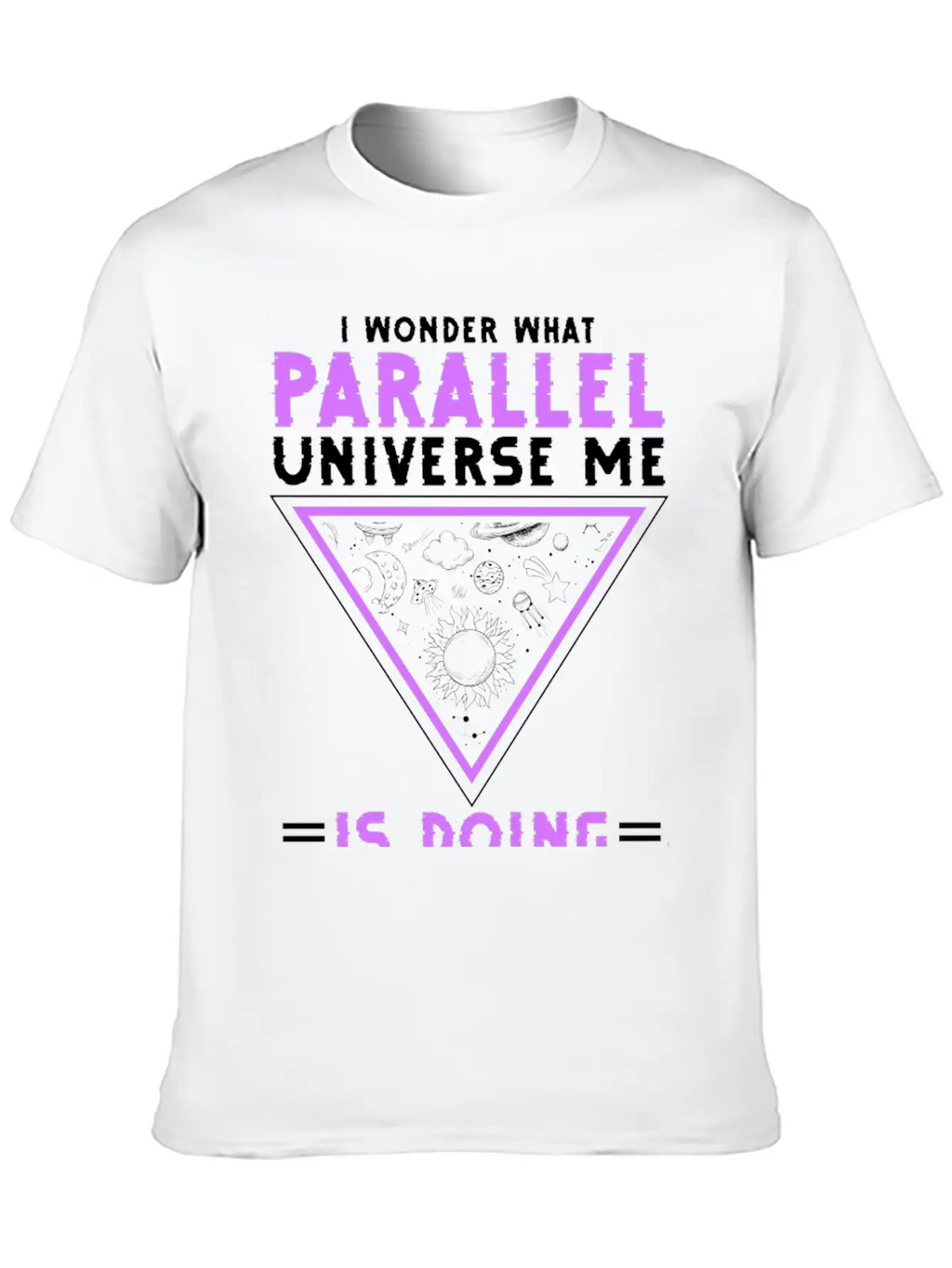 Stars Astronomy Ufo Mars Unisex Casual T-Shirt – Clean Design For Daily Comfort