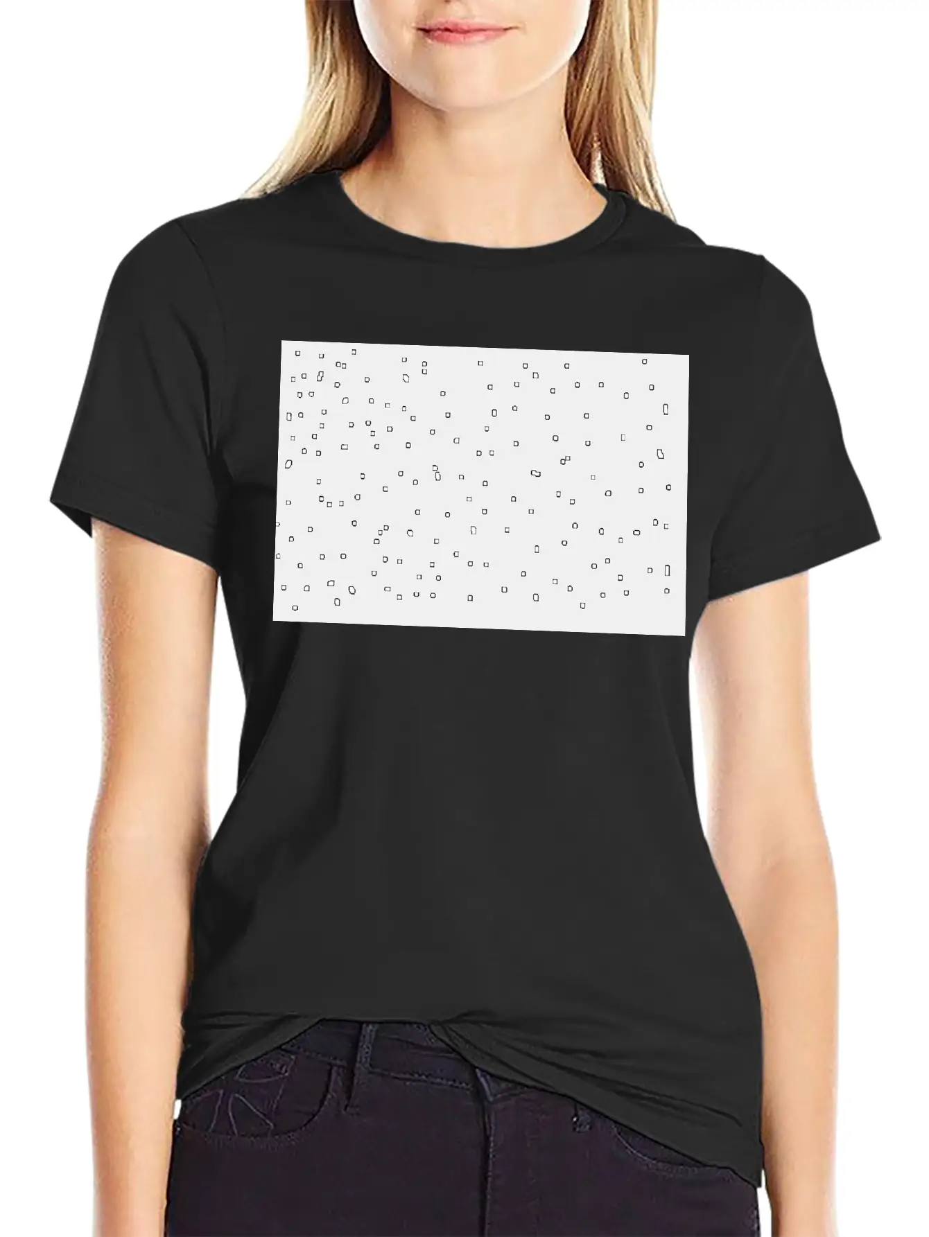 Stars Casual Graphic T-Shirt – Simple And Comfortable Daily Wear