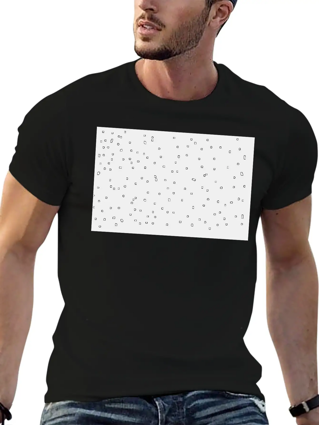Stars Casual Graphic T-Shirt – Simple And Comfortable Daily Wear