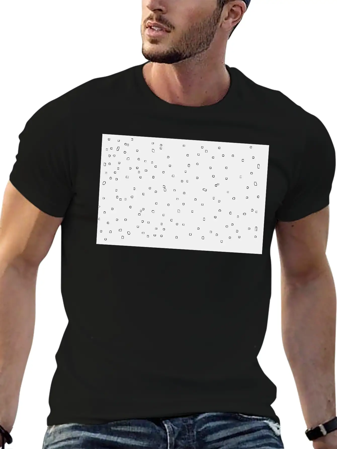 Stars Casual Graphic T-Shirt – Simple And Comfortable Daily Wear