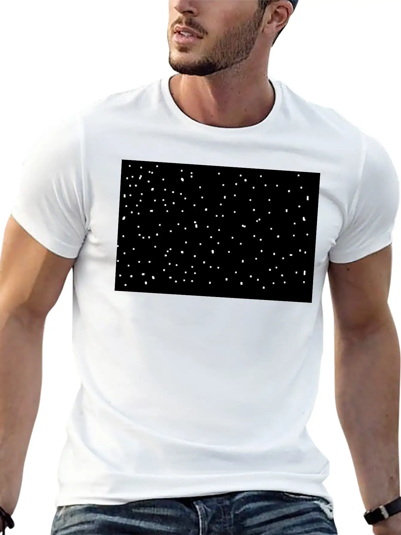 Stars Casual Graphic T-Shirt – Simple And Comfortable Daily Wear