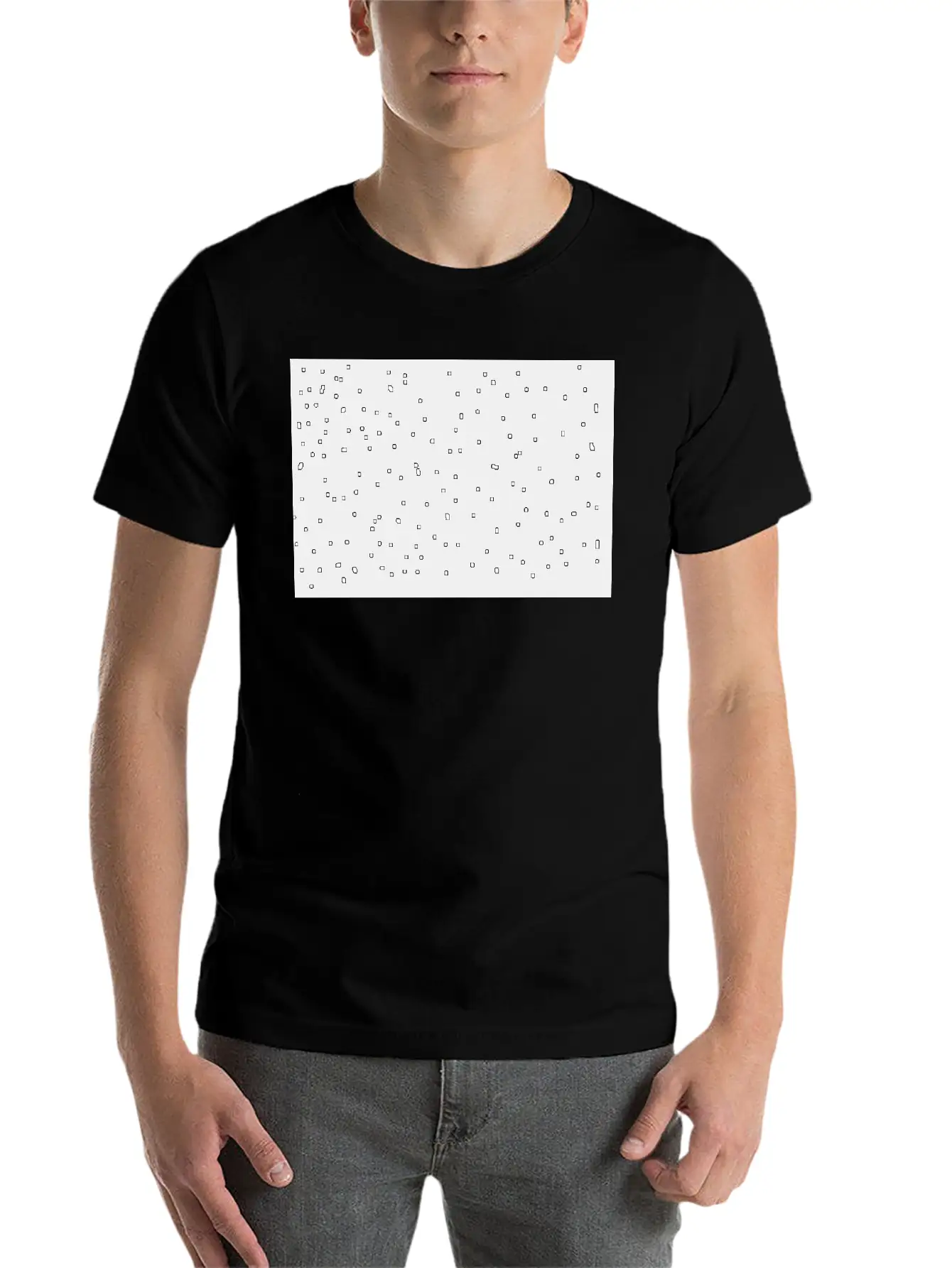 Stars Casual Graphic T-Shirt – Simple And Comfortable Daily Wear