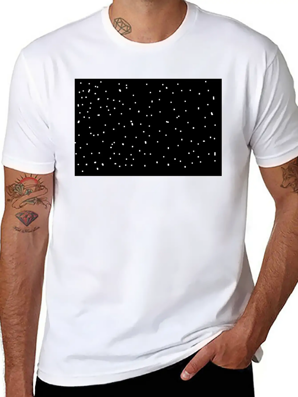 Stars Casual Graphic T-Shirt – Simple And Comfortable Daily Wear