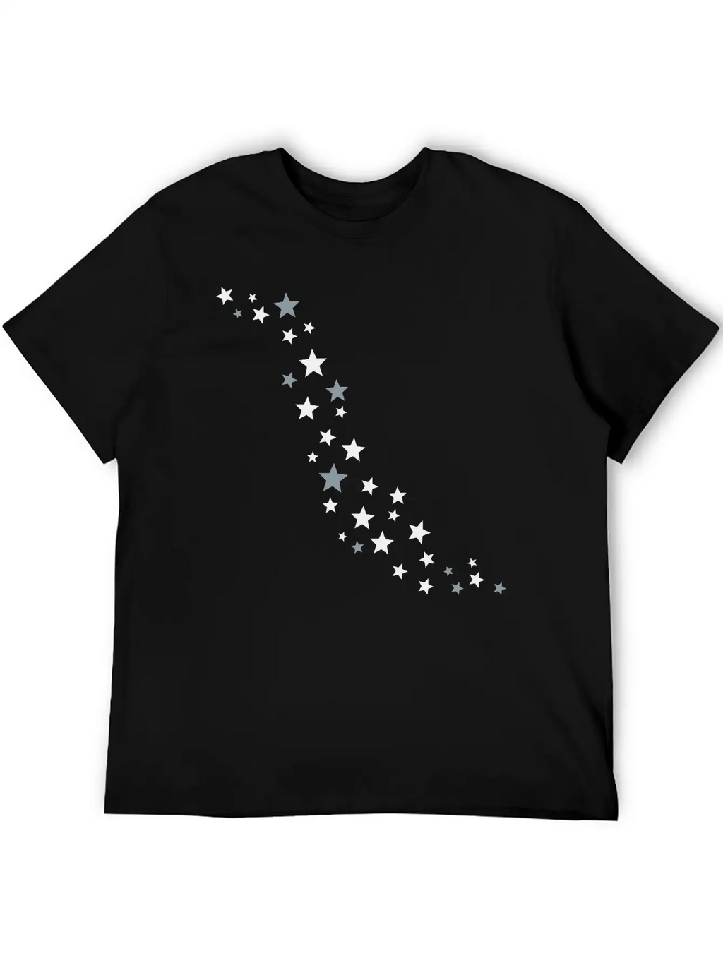Stars Cloud Casual Graphic T-Shirt – Simple And Comfortable Daily Wear