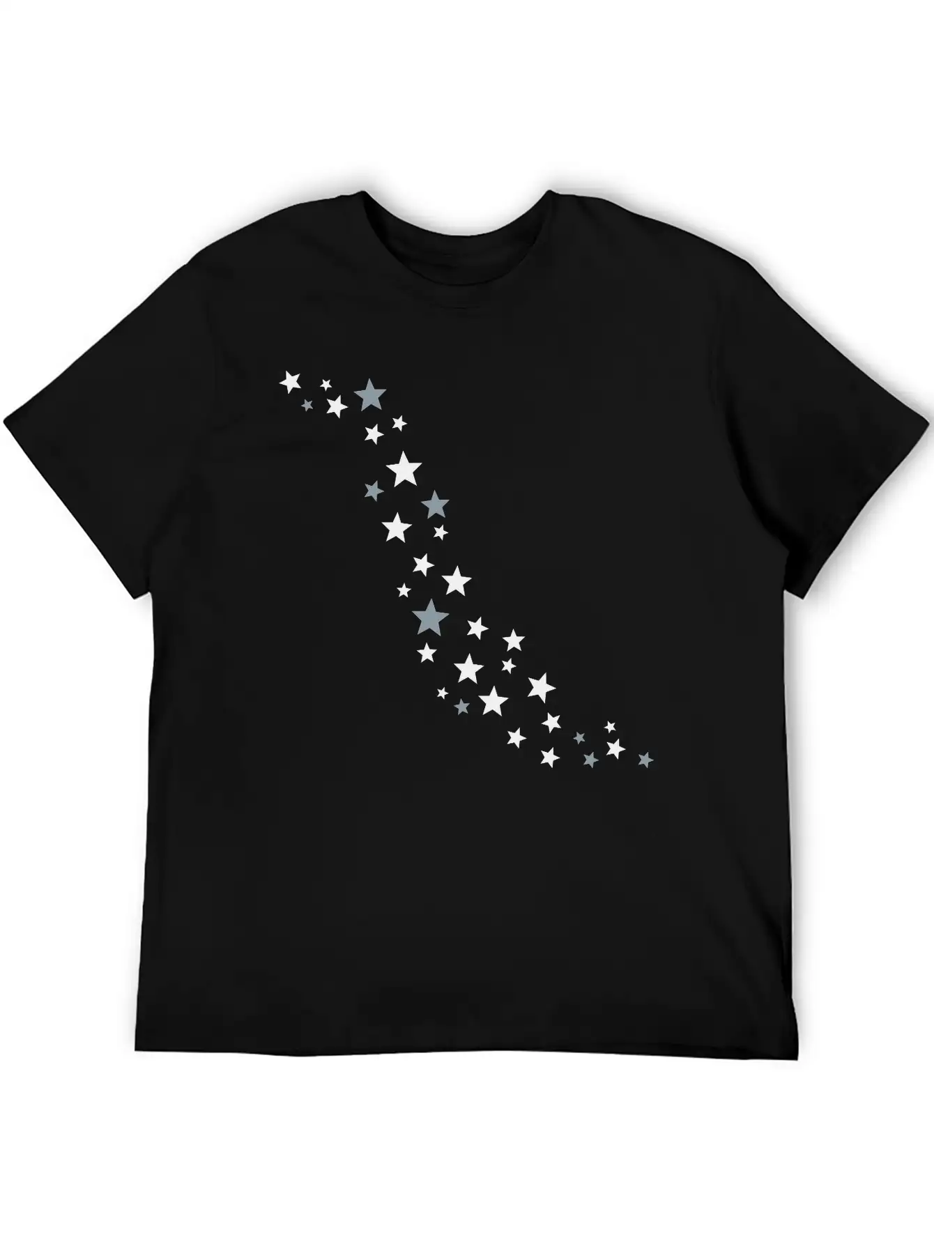 Stars Cloud Casual Graphic T-Shirt – Simple And Comfortable Daily Wear