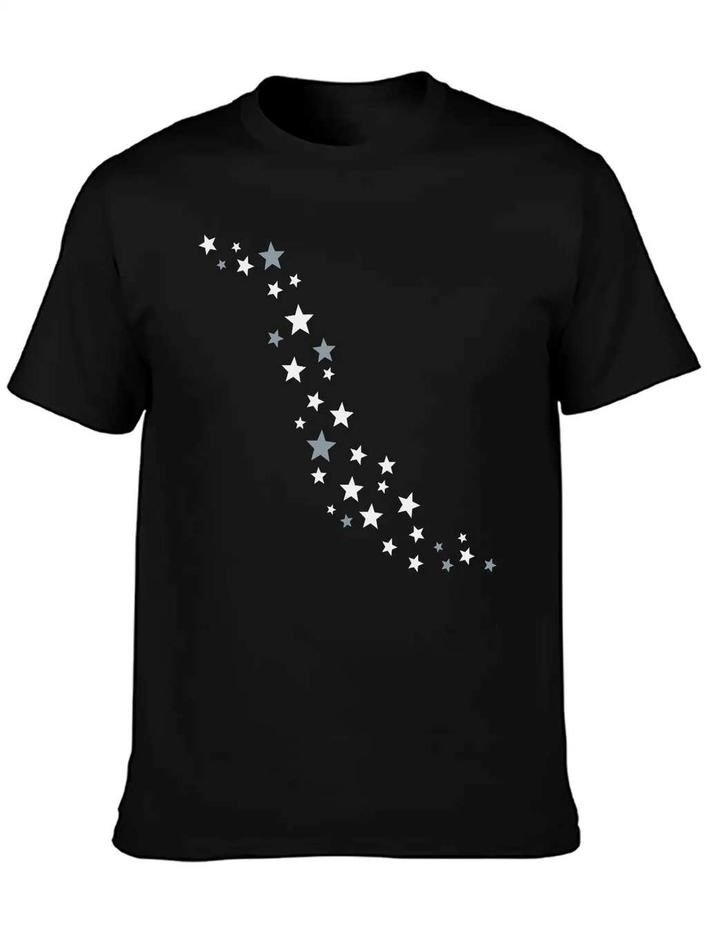 Stars Cloud Casual Graphic T-Shirt – Simple And Comfortable Daily Wear