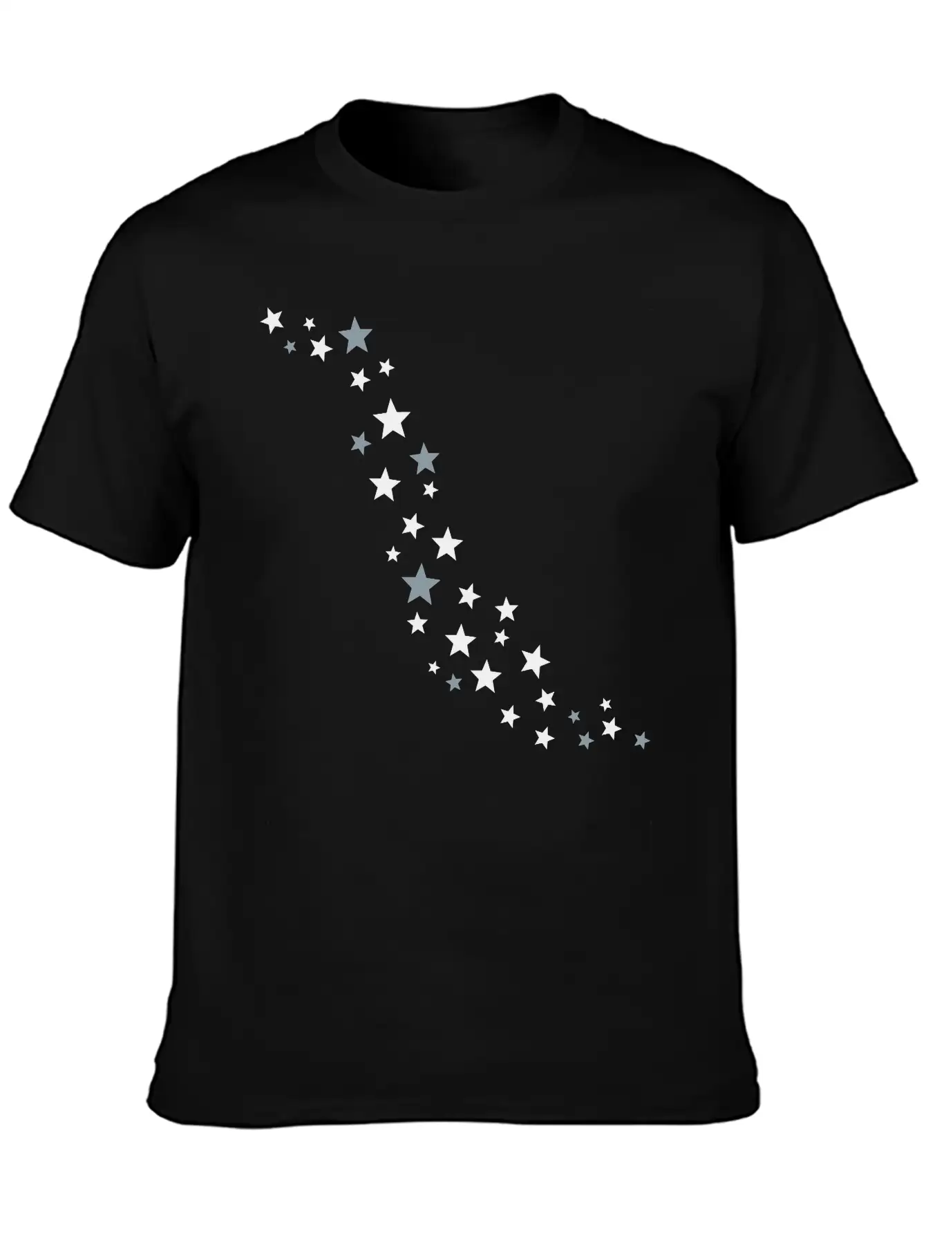 Stars Cloud Casual Graphic T-Shirt – Simple And Comfortable Daily Wear