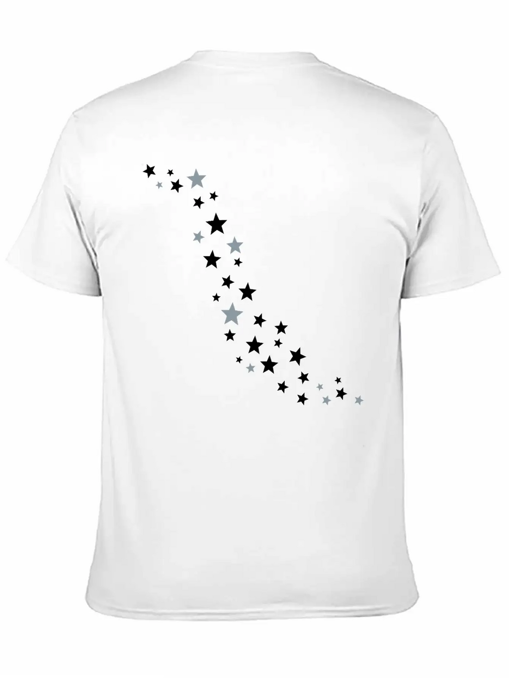 Stars Cloud Casual Graphic T-Shirt – Simple And Comfortable Daily Wear