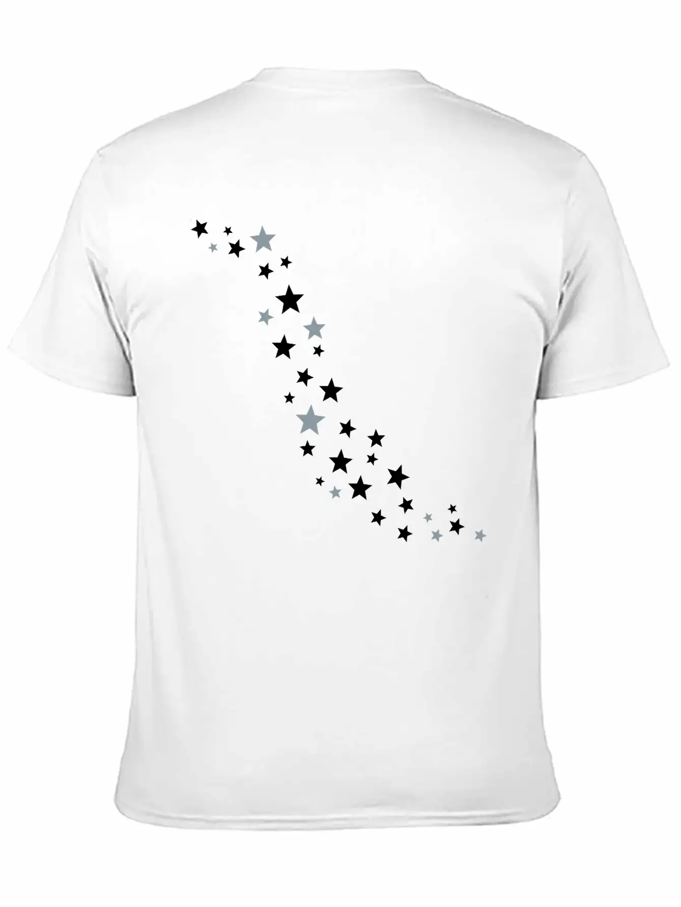 Stars Cloud Casual Graphic T-Shirt – Simple And Comfortable Daily Wear