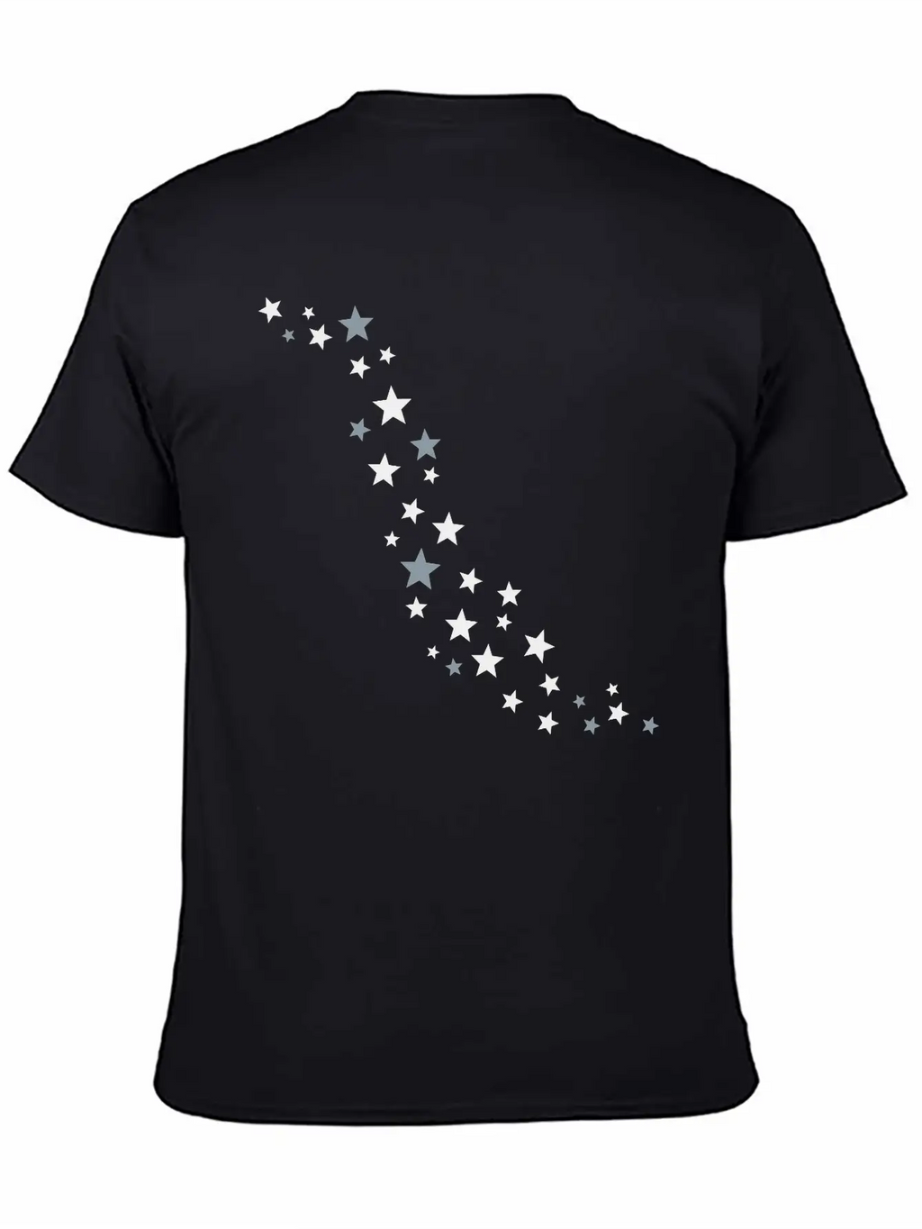 Stars Cloud Casual Graphic T-Shirt – Simple And Comfortable Daily Wear