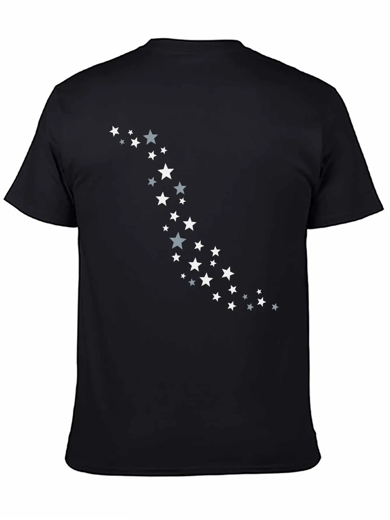 Stars Cloud Casual Graphic T-Shirt – Simple And Comfortable Daily Wear