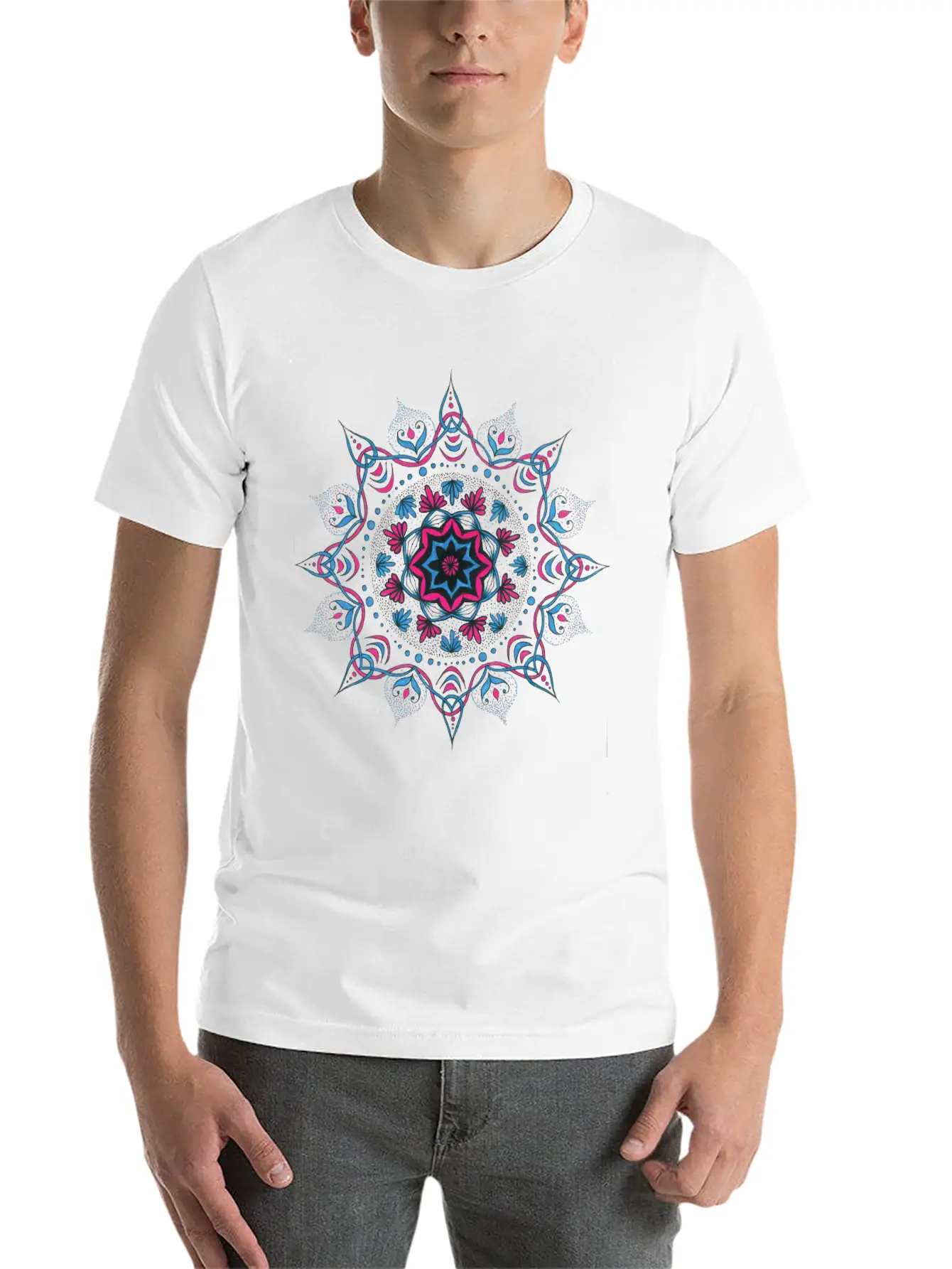Stars Point Stylish Everyday T-Shirt – Unisex Basic Cotton Tee