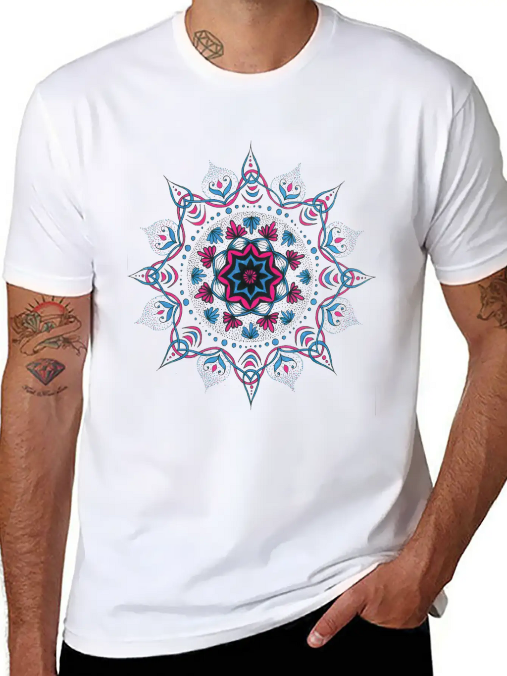Stars Point Stylish Everyday T-Shirt – Unisex Basic Cotton Tee