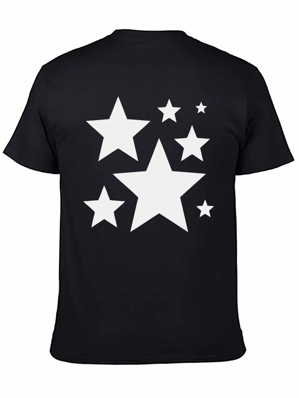 Stars Unisex Casual T-Shirt – Clean Design For Daily Comfort
