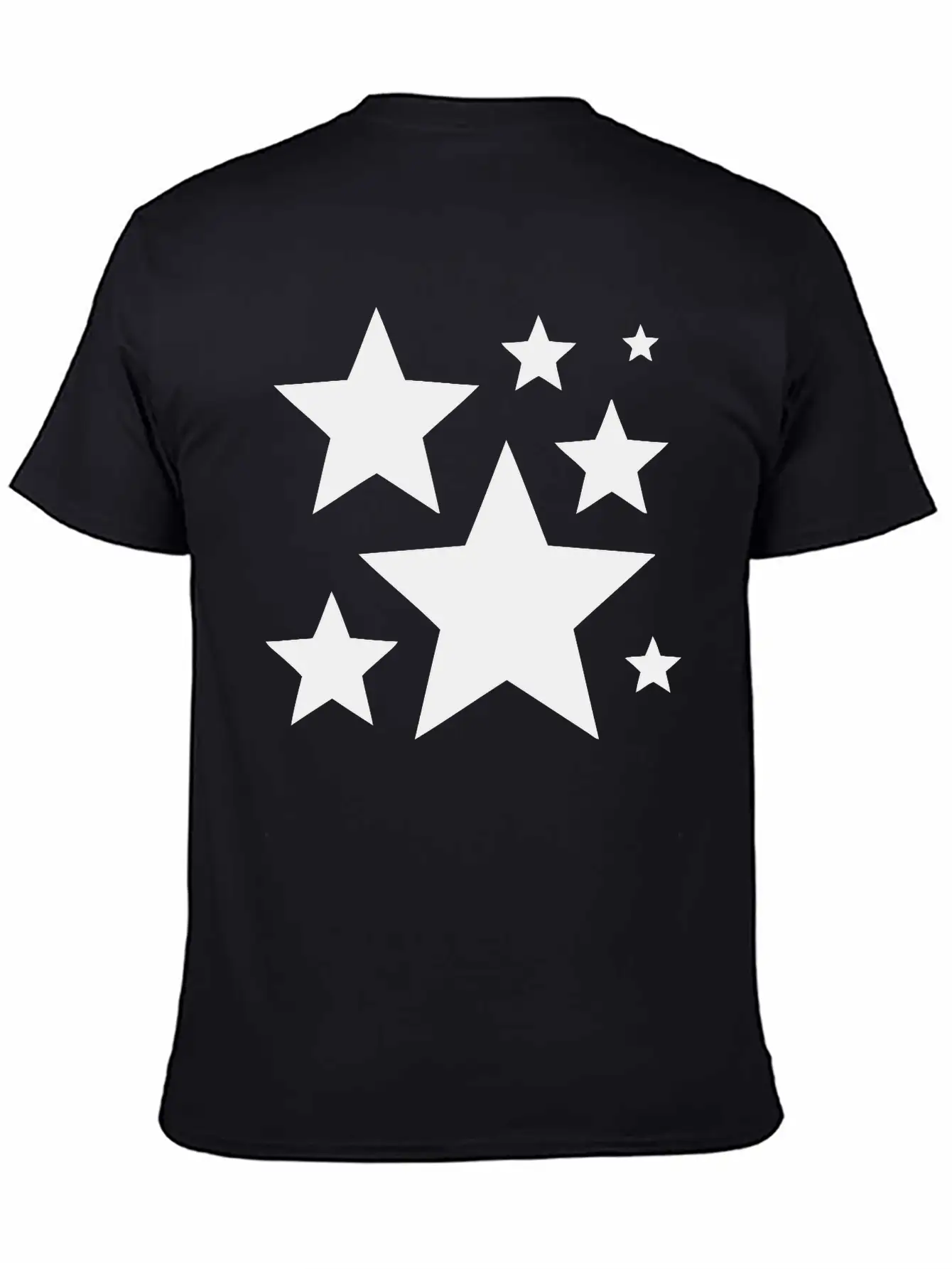 Stars Unisex Casual T-Shirt – Clean Design For Daily Comfort