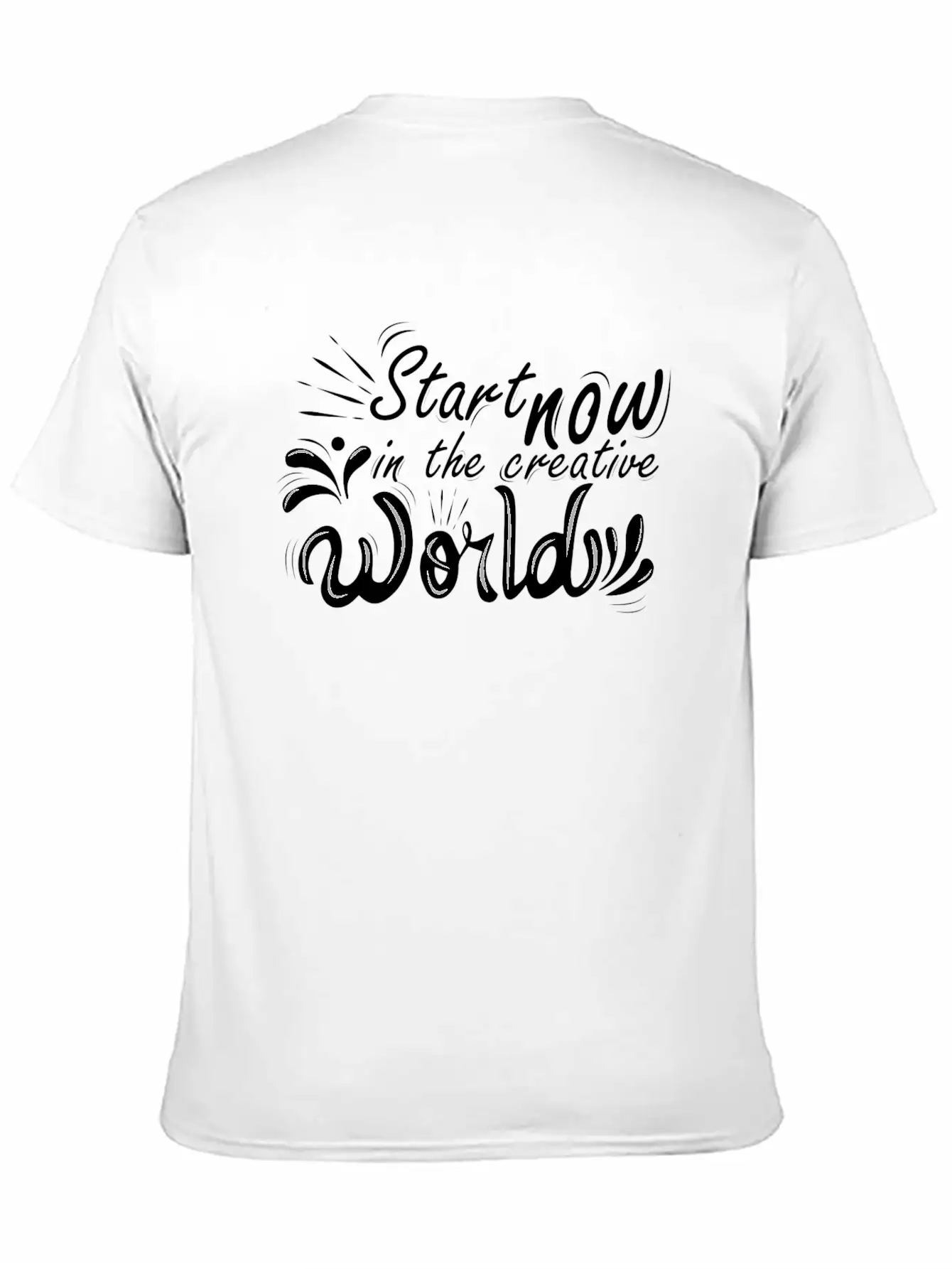 Start Now Stylish Everyday T-Shirt – Unisex Basic Cotton Tee