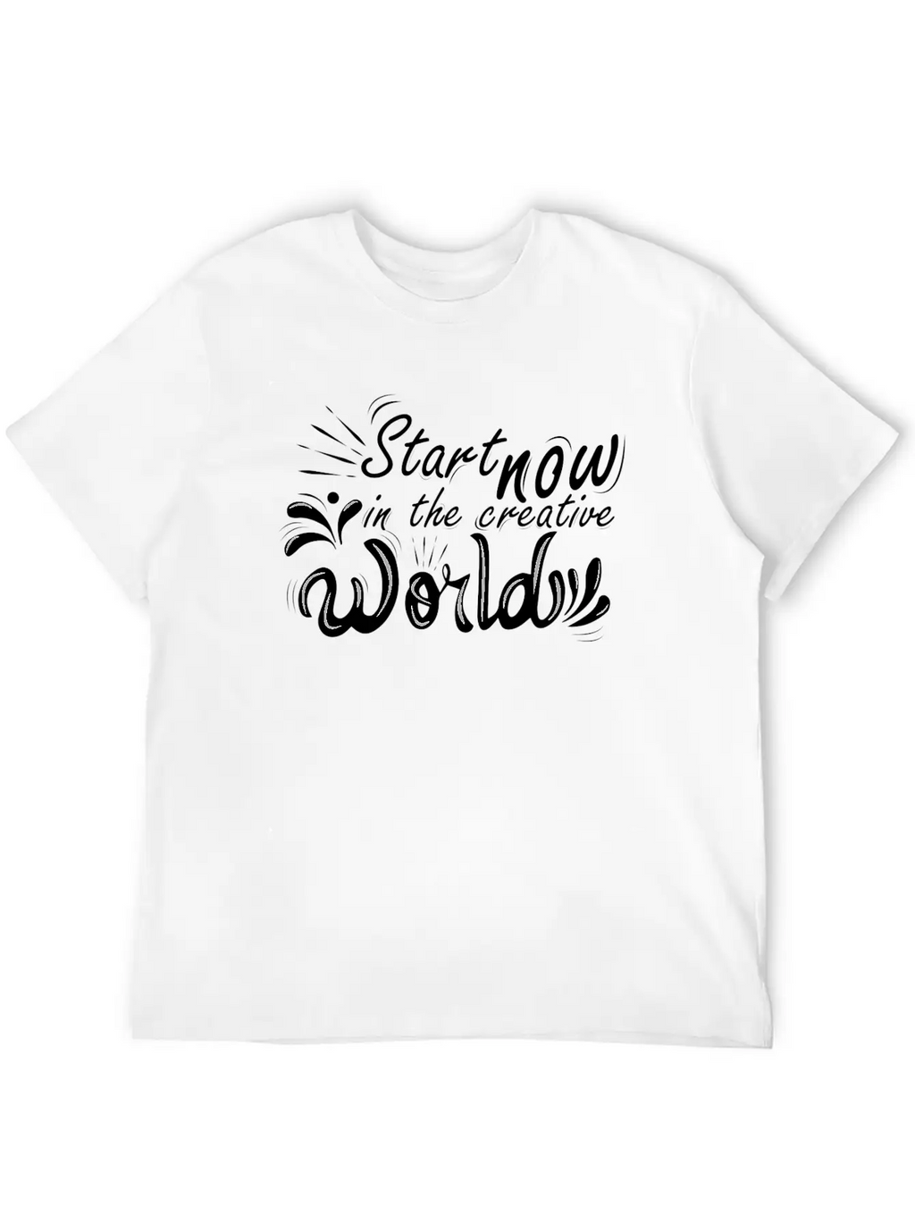 Start Now Stylish Everyday T-Shirt – Unisex Basic Cotton Tee
