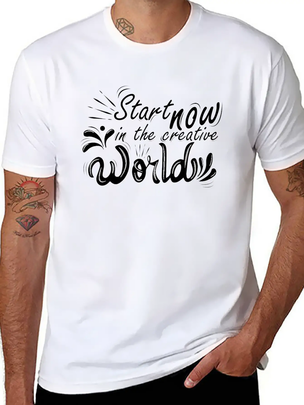 Start Now Stylish Everyday T-Shirt – Unisex Basic Cotton Tee