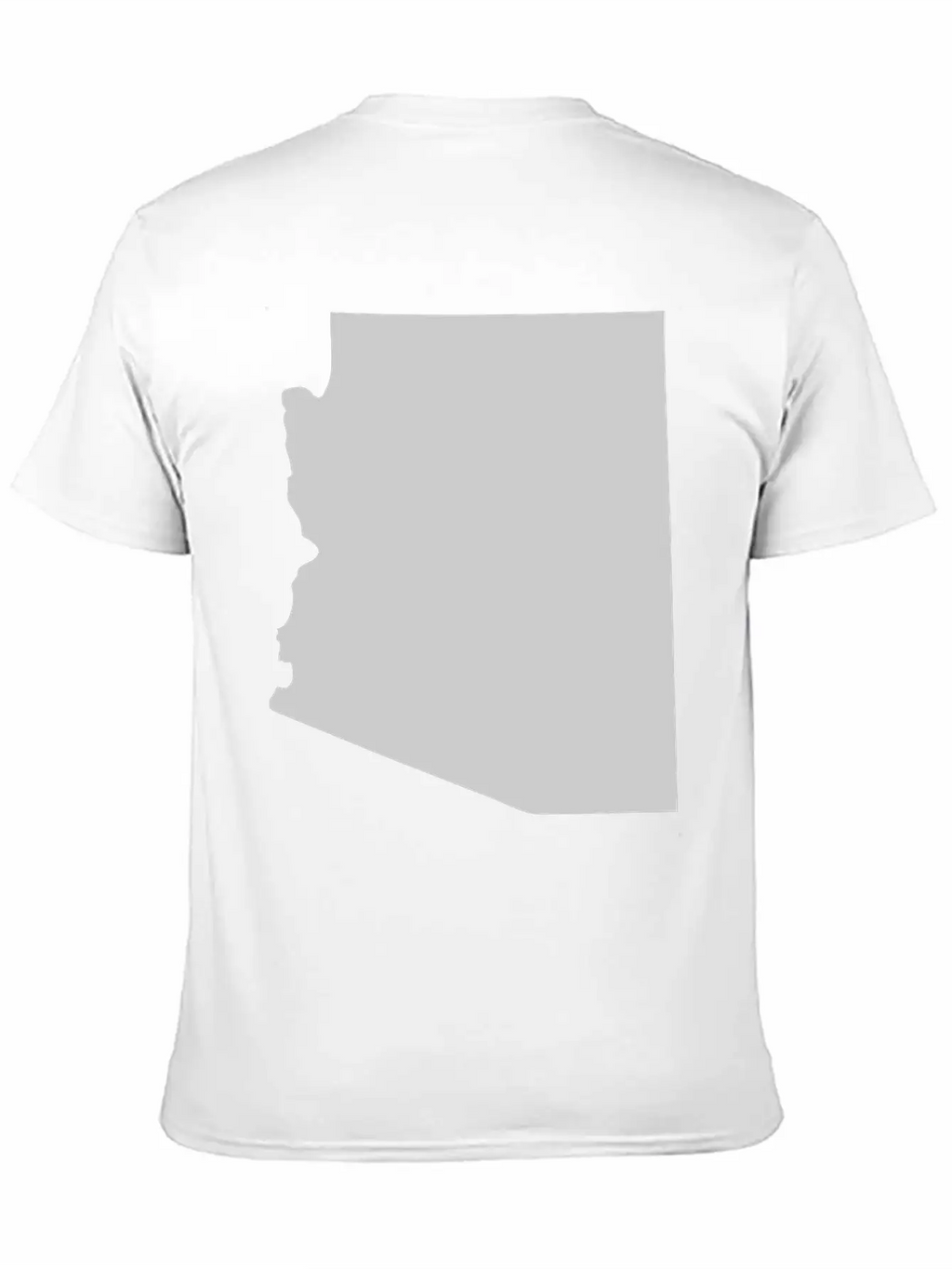 State Of Arizona Solid Unisex Casual T-Shirt – Clean Design For Daily Comfort
