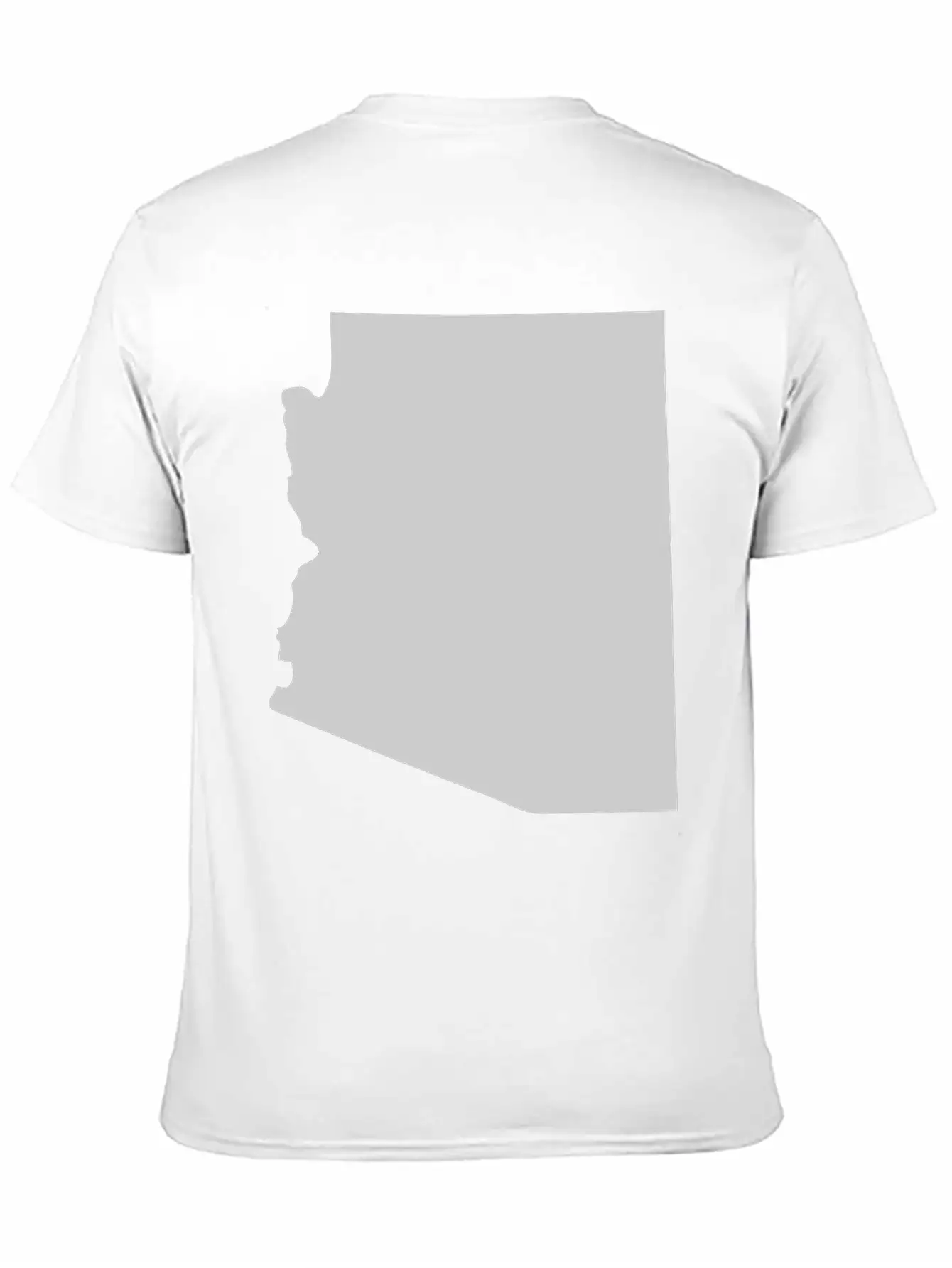 State Of Arizona Solid Unisex Casual T-Shirt – Clean Design For Daily Comfort