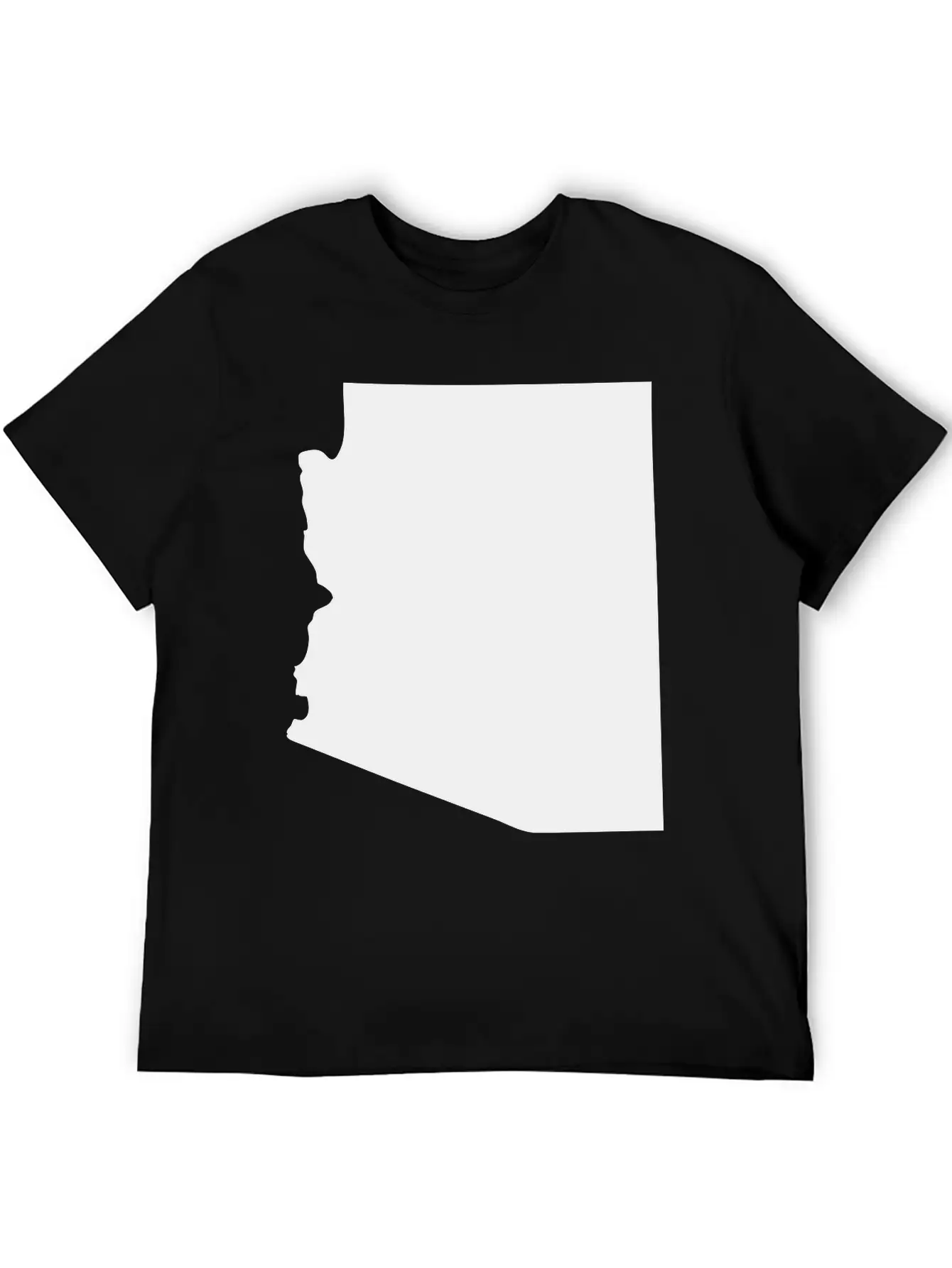 State Of Arizona Solid Unisex Casual T-Shirt – Clean Design For Daily Comfort
