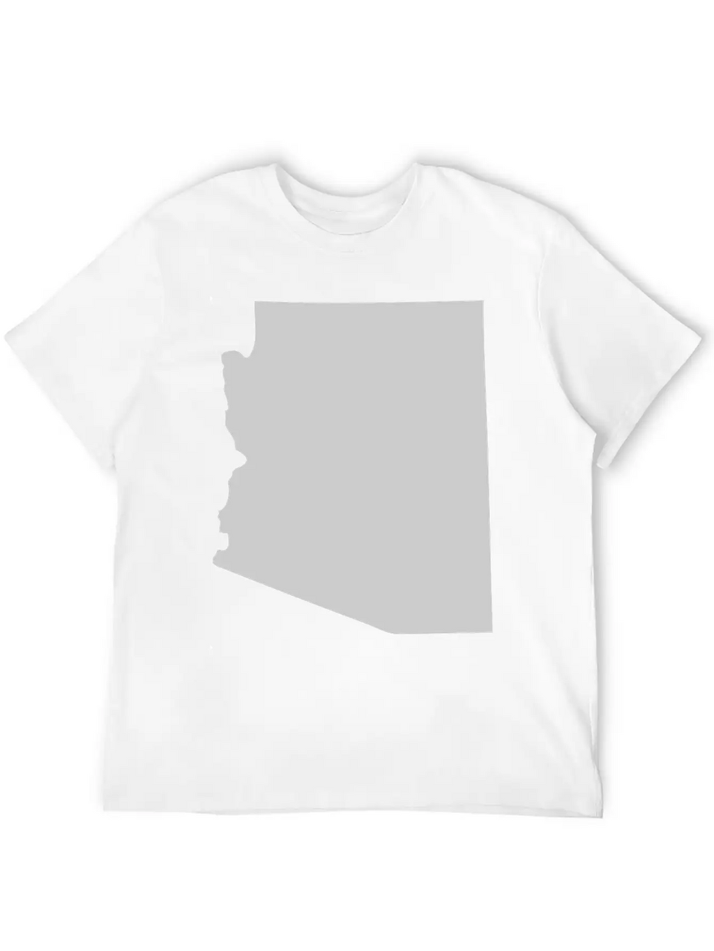 State Of Arizona Solid Unisex Casual T-Shirt – Clean Design For Daily Comfort