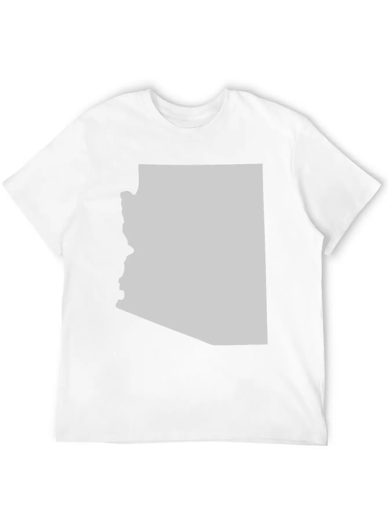 State Of Arizona Solid Unisex Casual T-Shirt – Clean Design For Daily Comfort