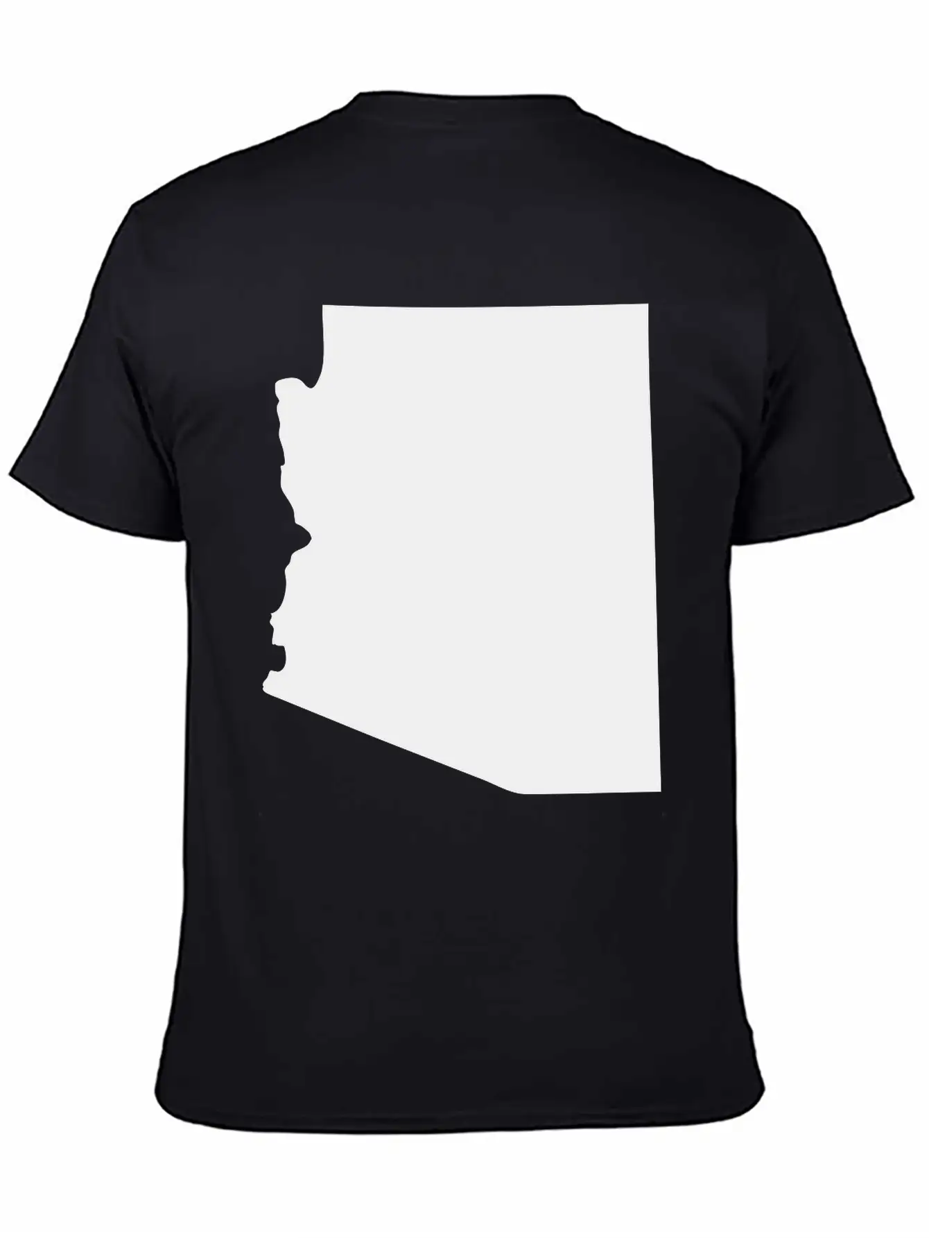 State Of Arizona Solid Unisex Casual T-Shirt – Clean Design For Daily Comfort