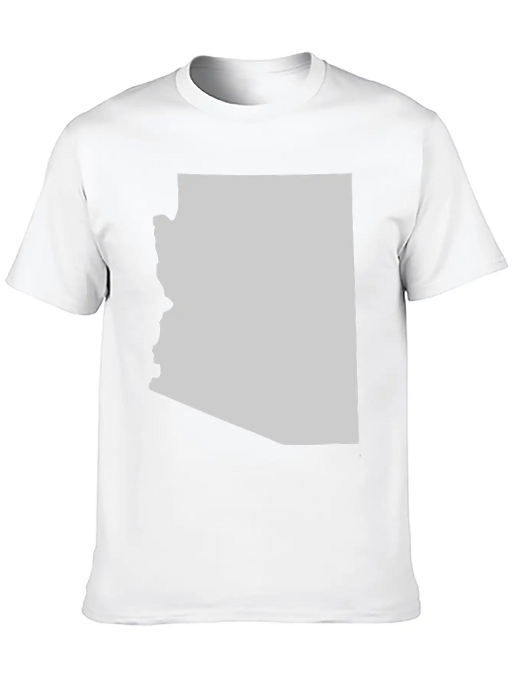 State Of Arizona Solid Unisex Casual T-Shirt – Clean Design For Daily Comfort
